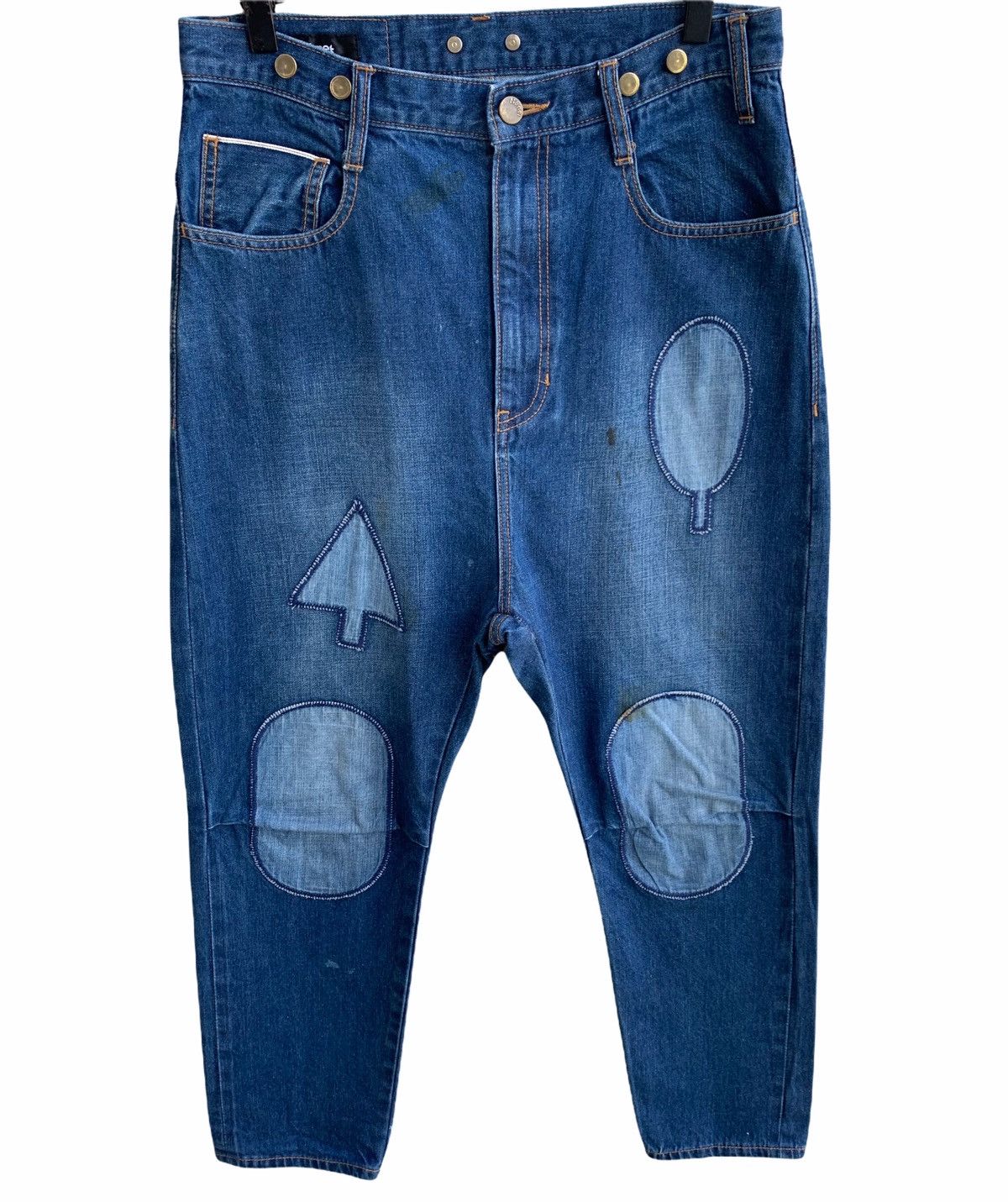 Issey Miyake Japanese Brand Net Net Issey Miyake Patch Work Size US 30 / EU 46 - 3 Thumbnail