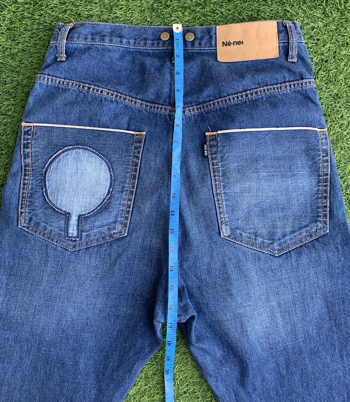 Issey Miyake Japanese Brand Net Net Issey Miyake Patch Work Size US 30 / EU 46 - 21 Thumbnail