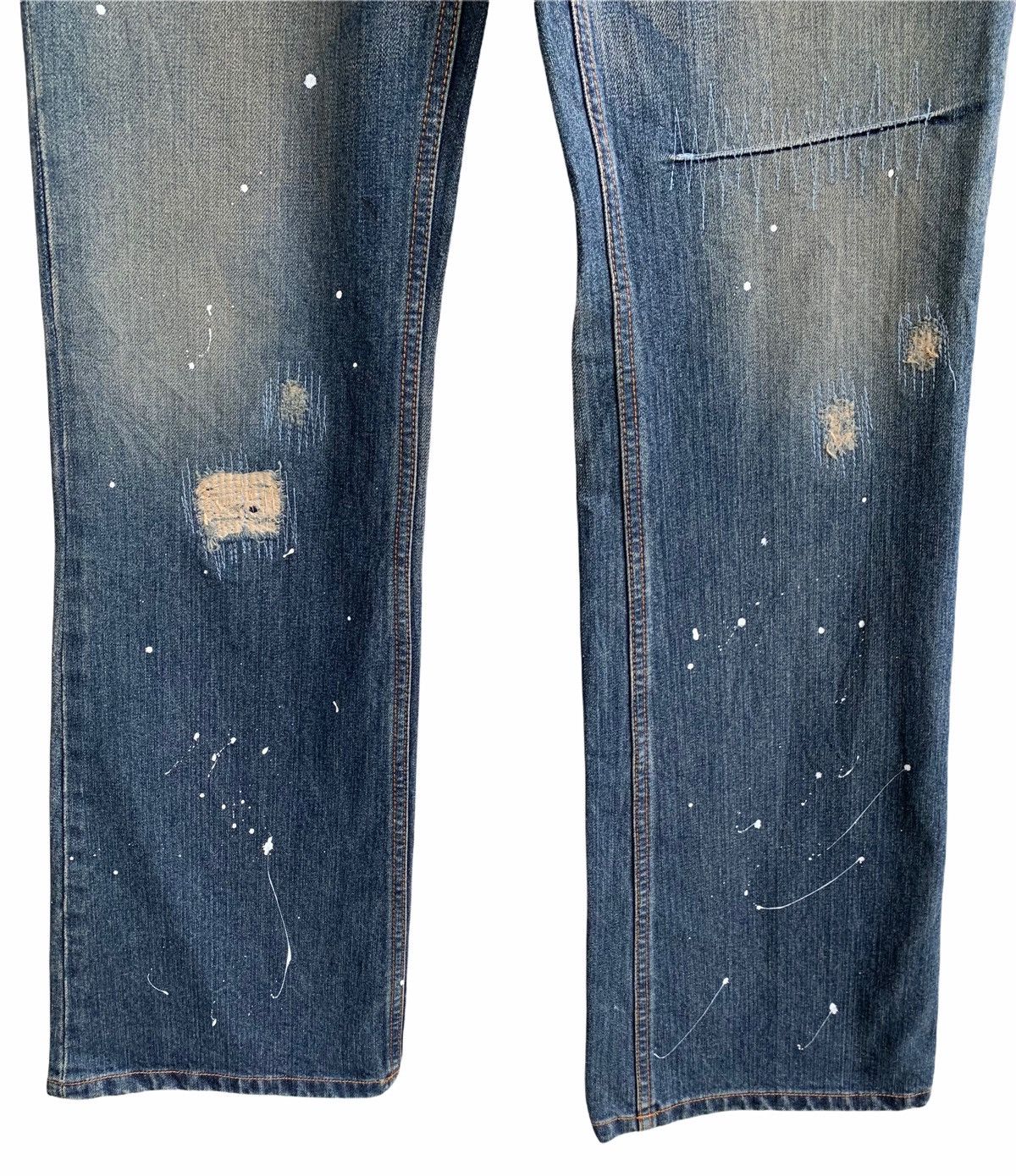 Japanese Brand Japanese Brand Modern Lovers splattered Paint Flares Size US 30 / EU 46 - 4 Thumbnail