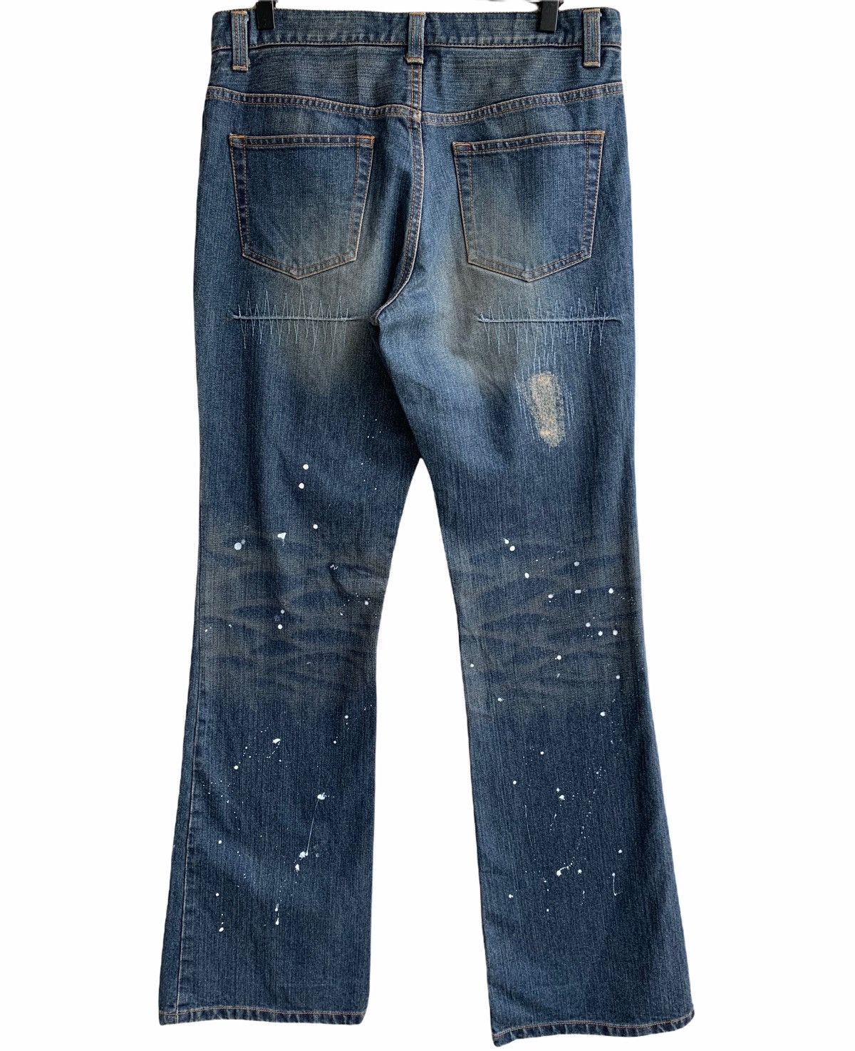 Japanese Brand Japanese Brand Modern Lovers splattered Paint Flares Size US 30 / EU 46 - 2 Thumbnail
