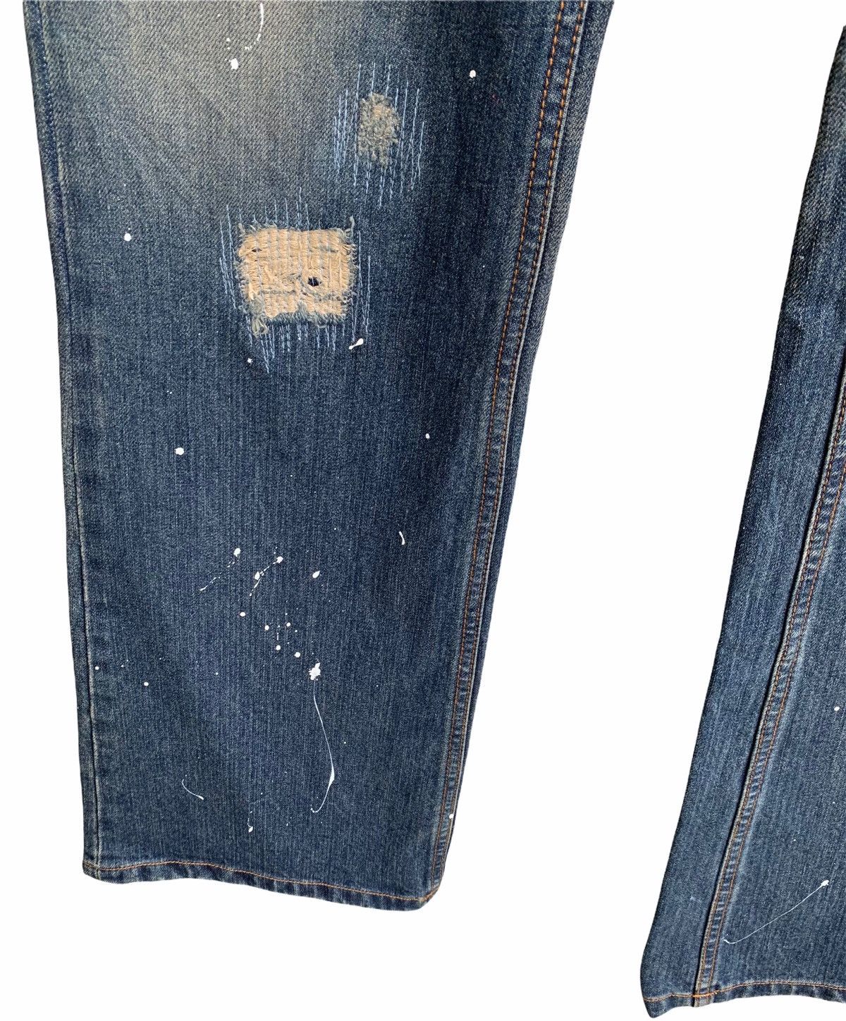 Japanese Brand Japanese Brand Modern Lovers splattered Paint Flares Size US 30 / EU 46 - 10 Thumbnail