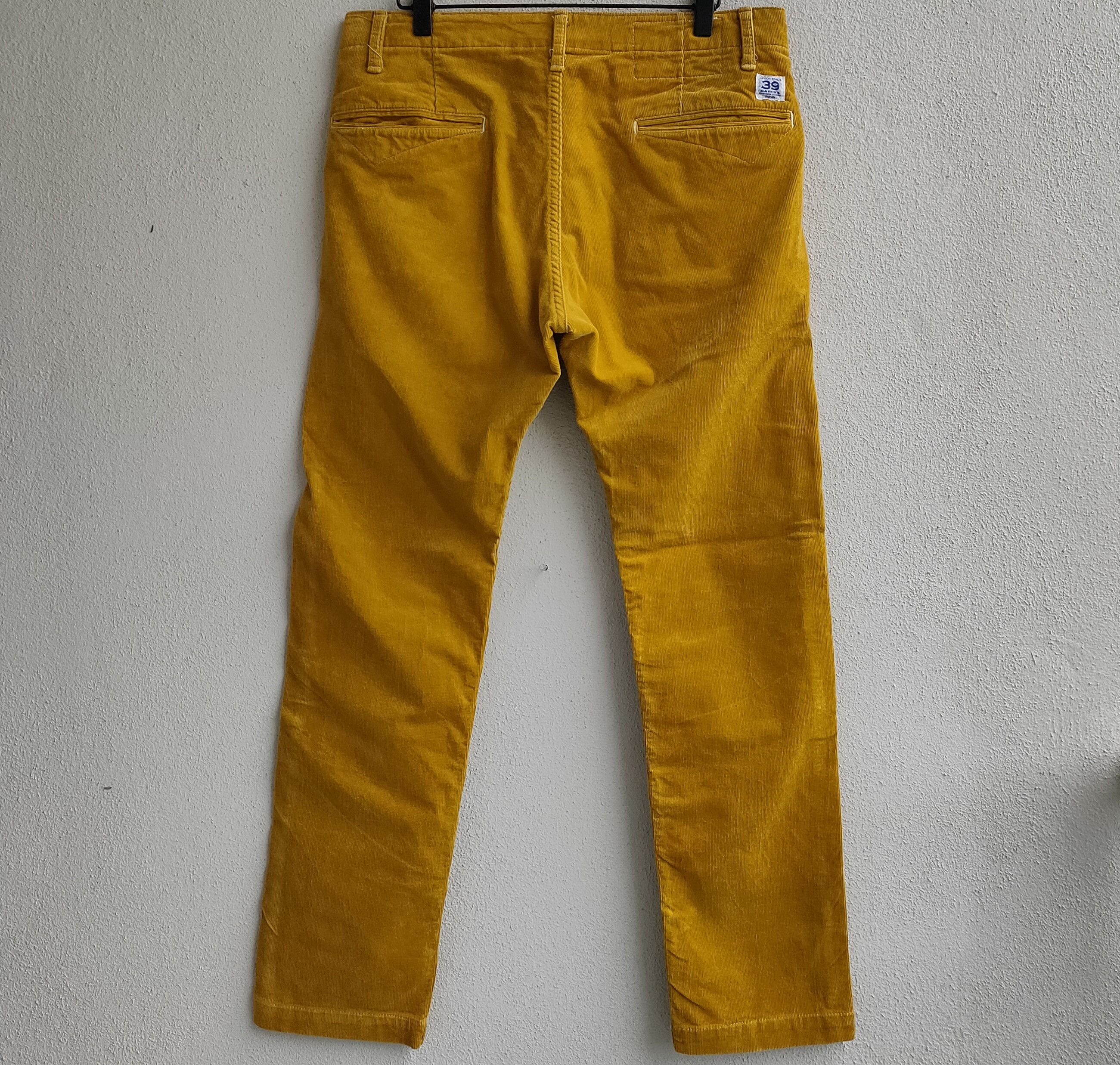 image of Union Made Designer Kafika Japanese Cudroy Pants in Mustard, Men's (Size 32)