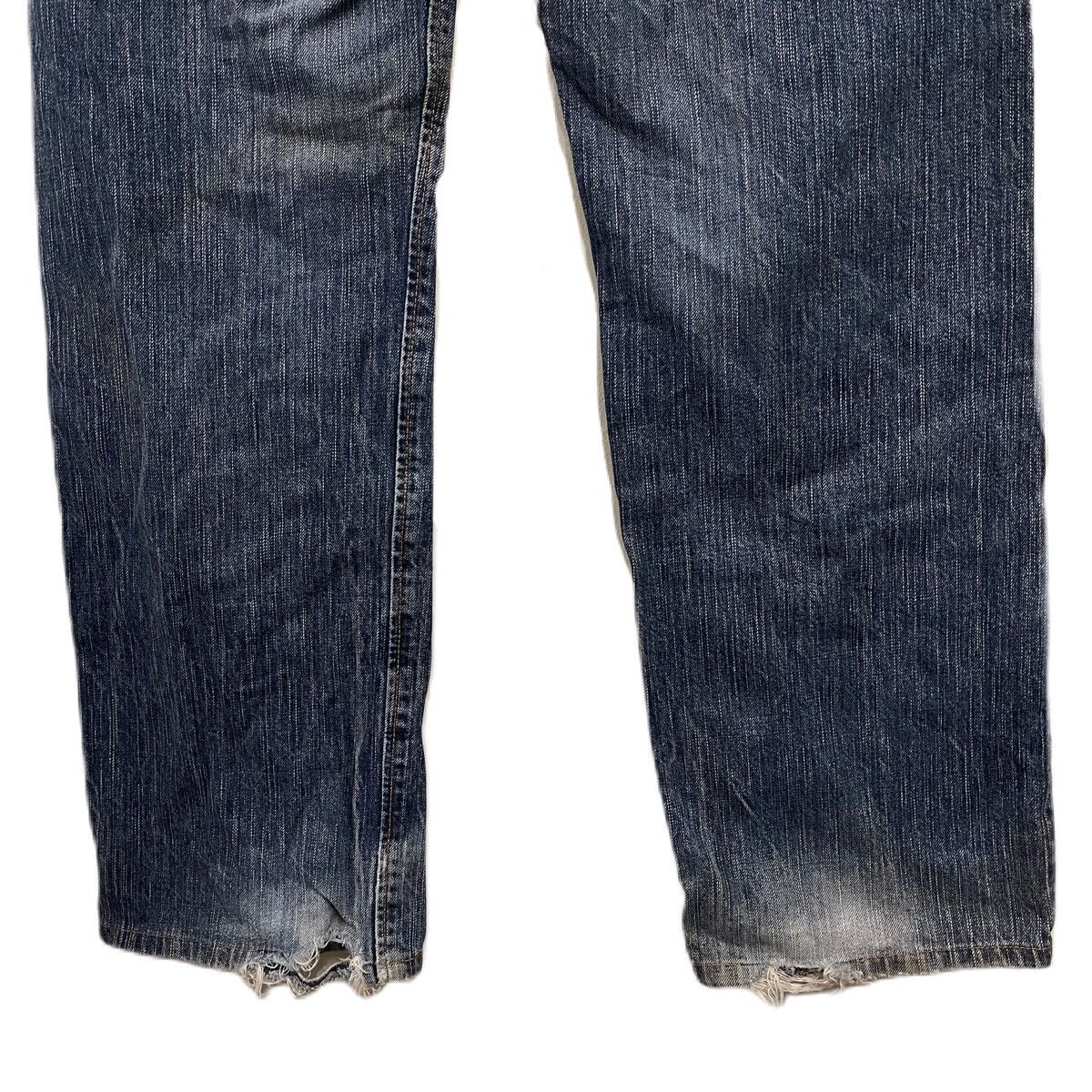 Edwin Edwin 505 selvedge jeans distressed Size US 31 - 8 Thumbnail
