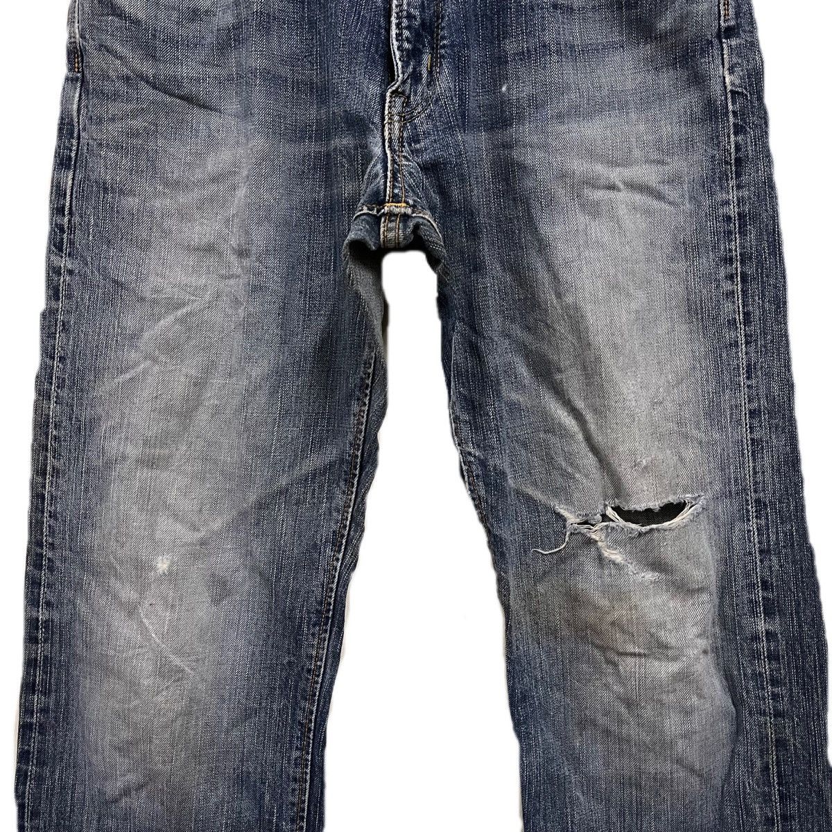 Edwin Edwin 505 selvedge jeans distressed Size US 31 - 4 Thumbnail
