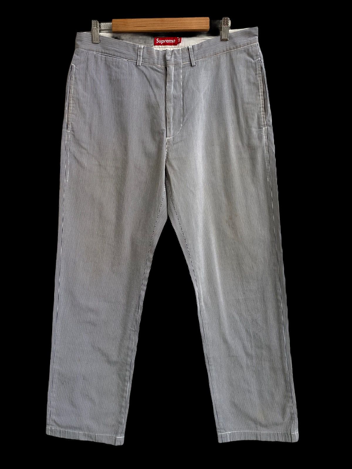 Supreme Vintage Hickory Strike Supreme Pants Size US 33 - 2 Thumbnail