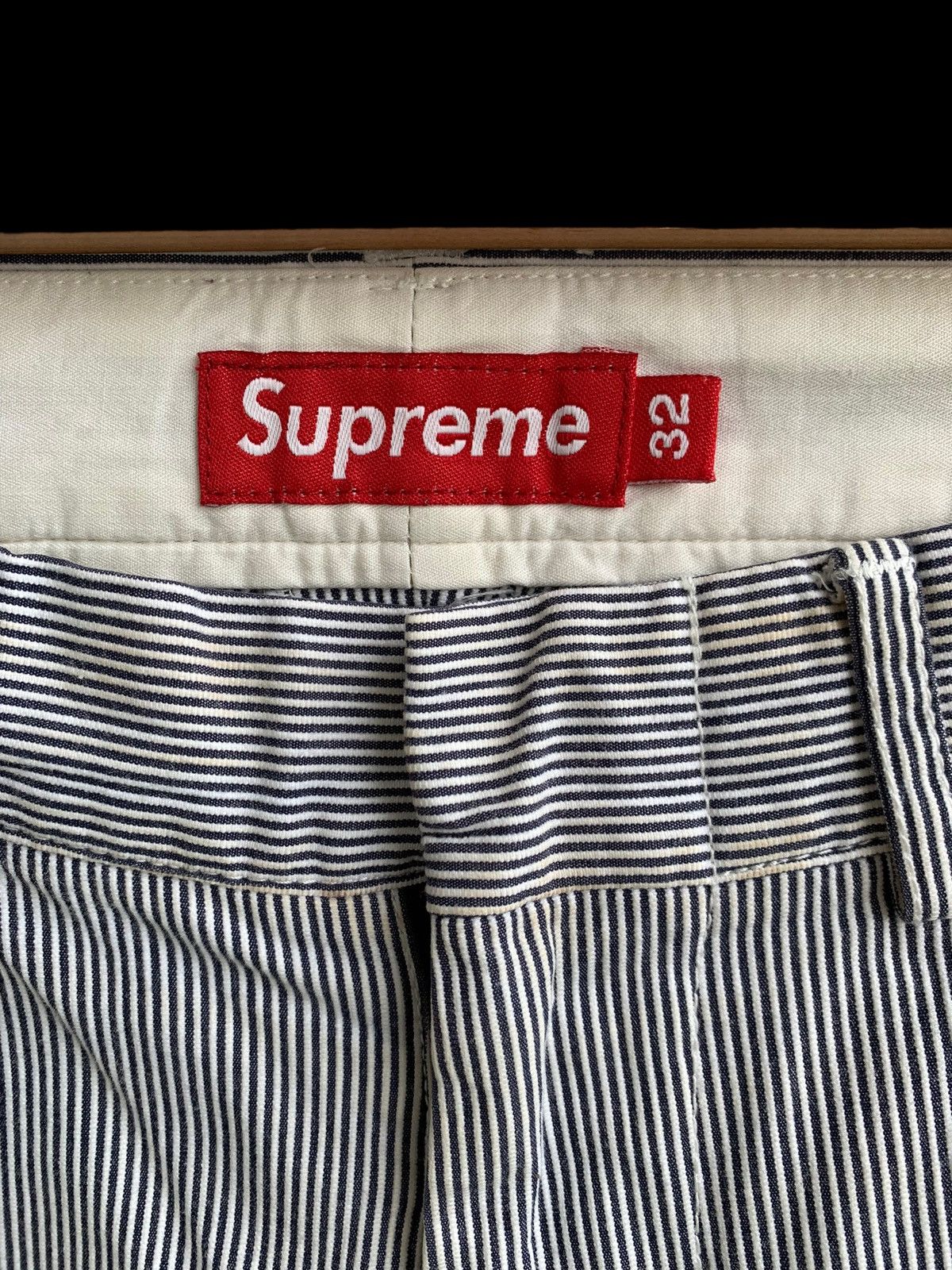 Supreme Vintage Hickory Strike Supreme Pants Size US 33 - 5 Thumbnail