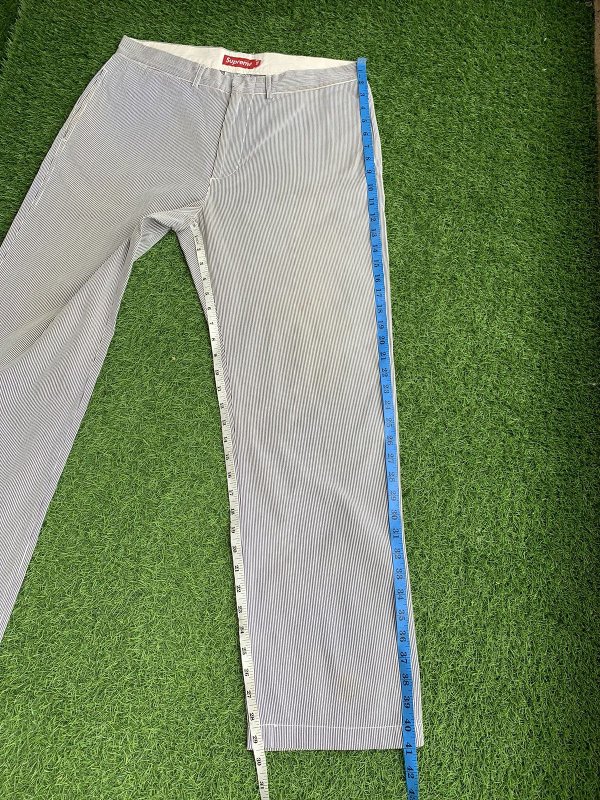 Supreme Vintage Hickory Strike Supreme Pants Size US 33 - 12 Thumbnail