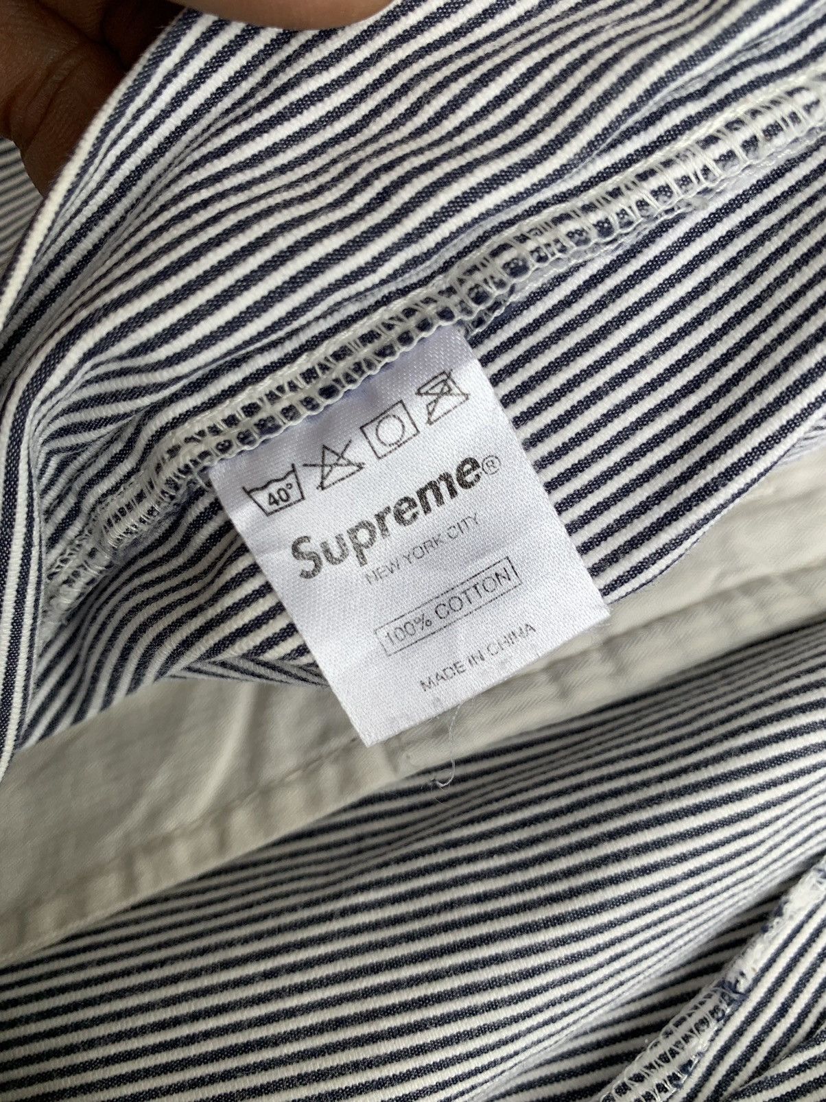 Supreme Vintage Hickory Strike Supreme Pants Size US 33 - 10 Thumbnail