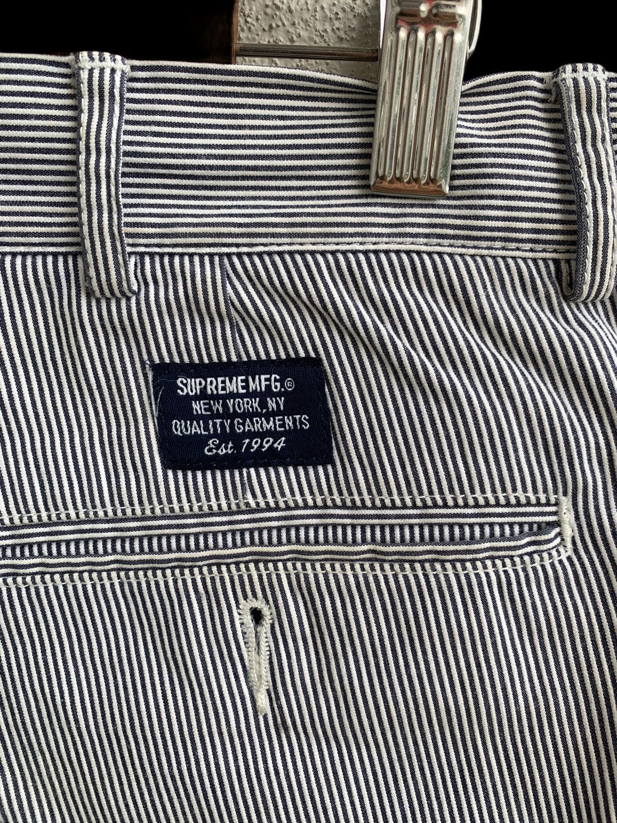 Supreme Vintage Hickory Strike Supreme Pants Size US 33 - 6 Thumbnail