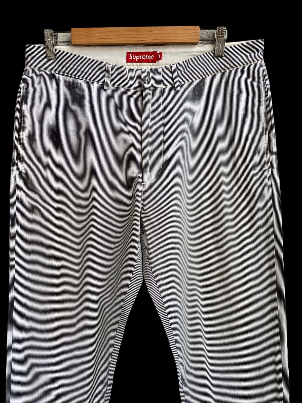 Supreme Vintage Hickory Strike Supreme Pants Size US 33 - 3 Thumbnail