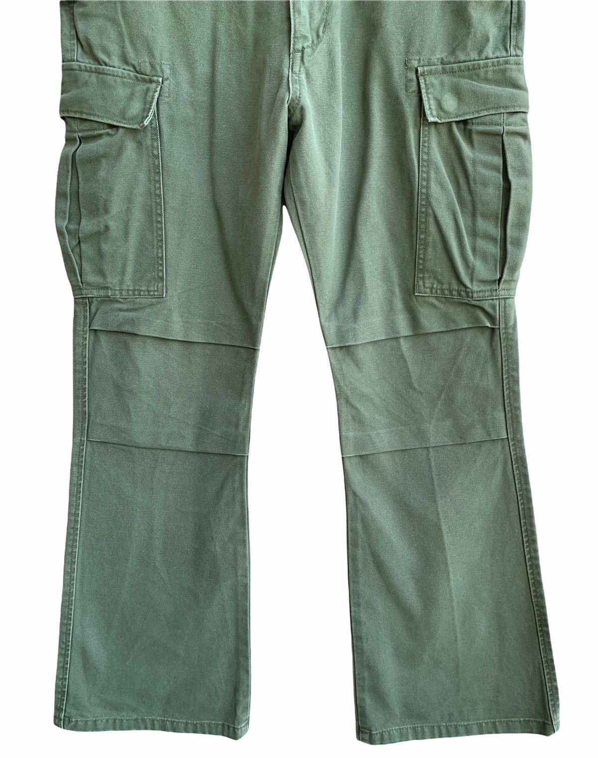 Japanese Brand Japanese Brand Battalion 6 pocket Cargo Pants Flares Size US 30 / EU 46 - 6 Thumbnail