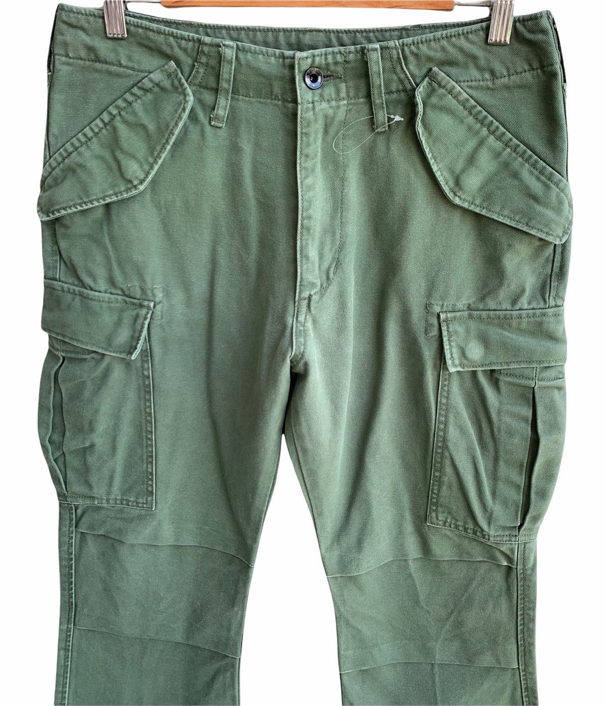 Japanese Brand Japanese Brand Battalion 6 pocket Cargo Pants Flares Size US 30 / EU 46 - 7 Thumbnail
