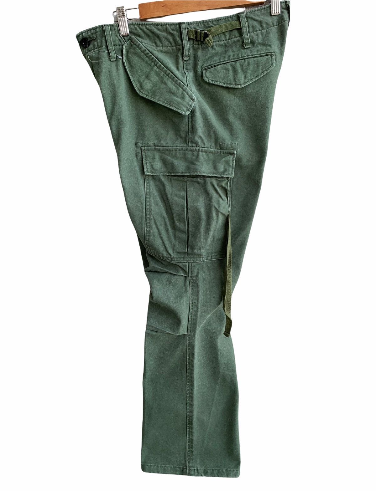 Japanese Brand Japanese Brand Battalion 6 pocket Cargo Pants Flares Size US 30 / EU 46 - 3 Thumbnail