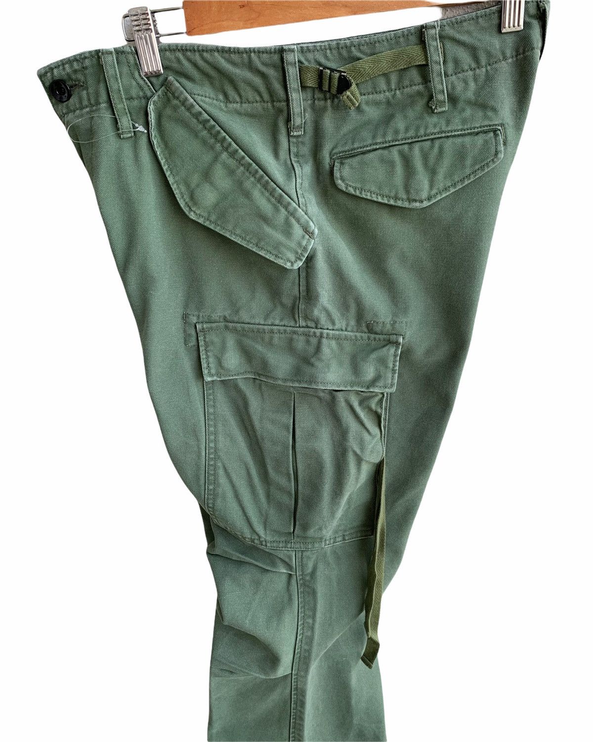 Japanese Brand Japanese Brand Battalion 6 pocket Cargo Pants Flares Size US 30 / EU 46 - 4 Thumbnail