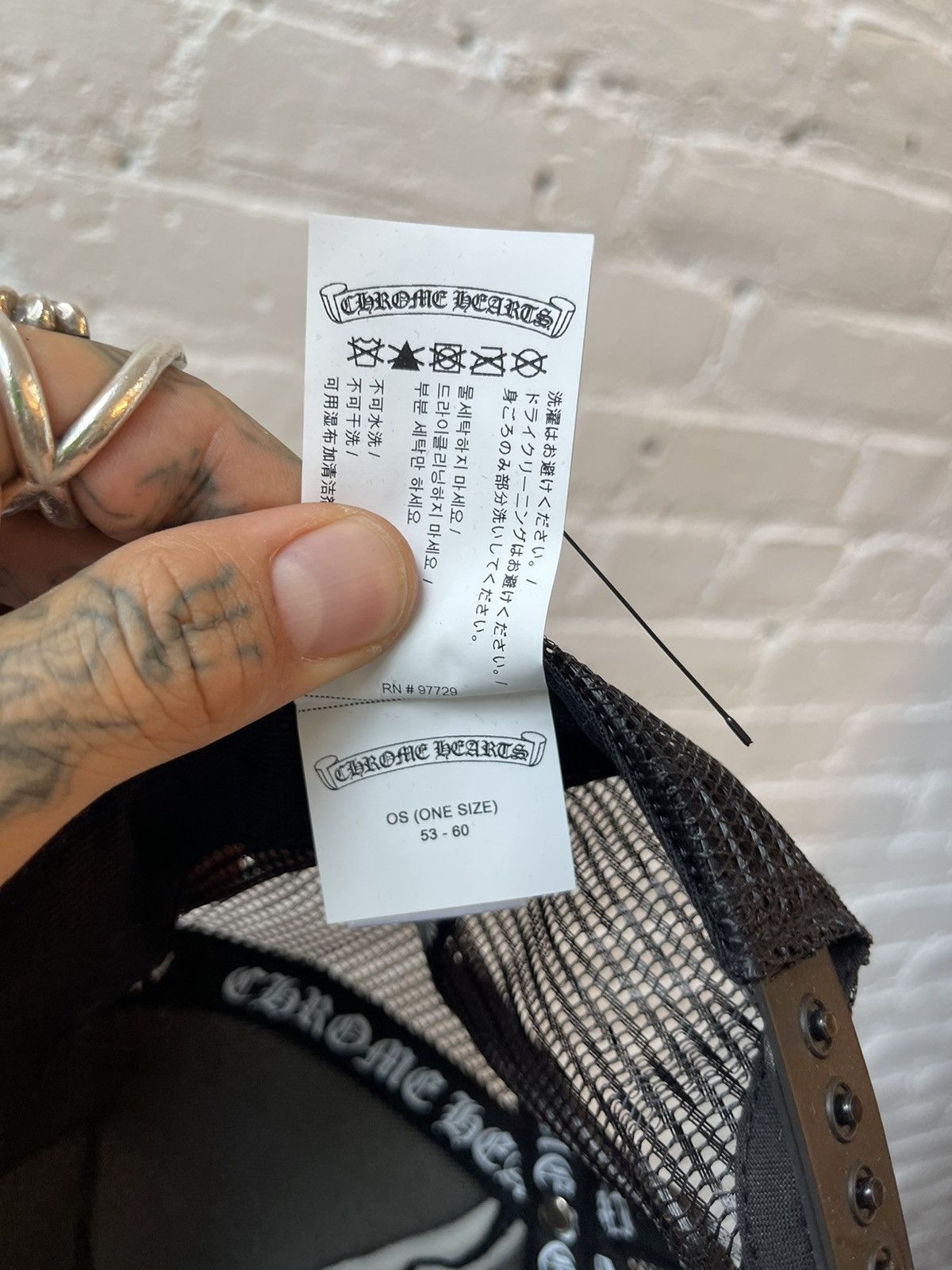 Chrome Hearts Chrome Hearts NEW! CH NYC NEW YORK CITY Snapback hat Size ONE SIZE - 10 Thumbnail