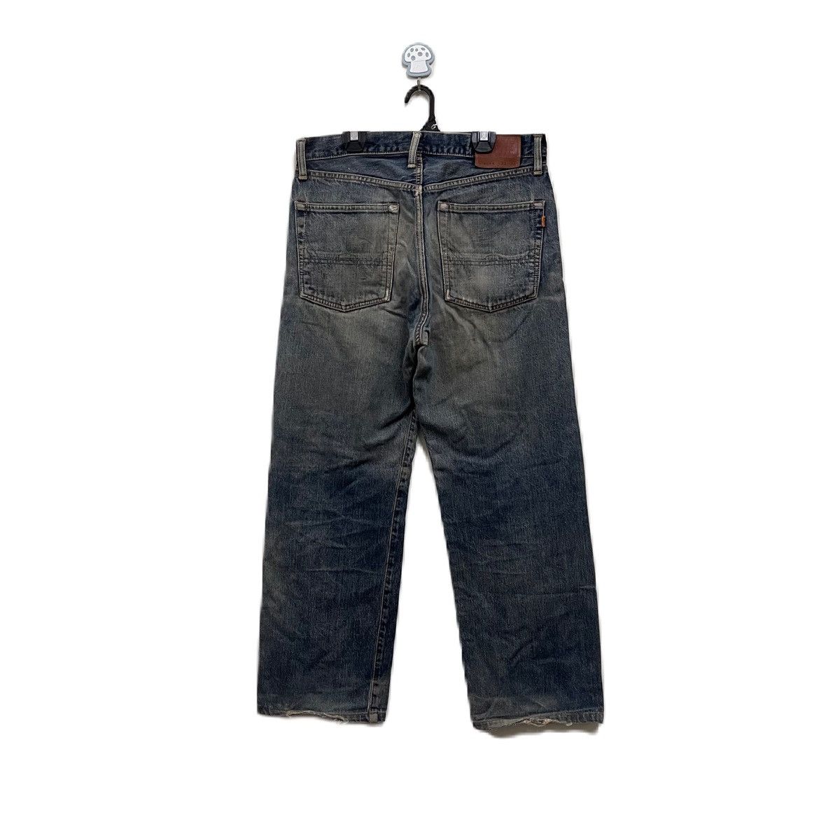 Edwin Edwin 505 selvedge jeans distressed Size US 33 - 2 Thumbnail