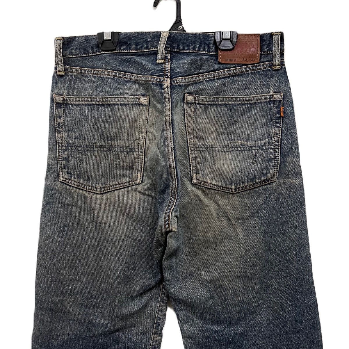 Edwin Edwin 505 selvedge jeans distressed Size US 33 - 6 Thumbnail