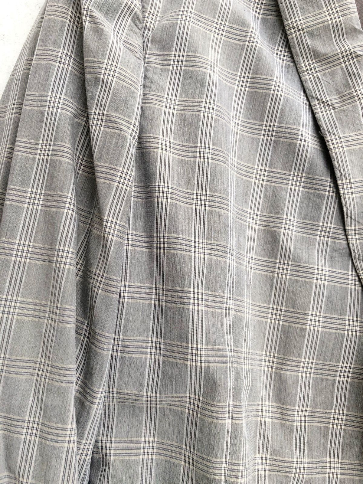 Dries Van Noten Vintage Dries Van Noten Grey Plaid Blazer Coat Size US XS / EU 42 / 0 - 6 Thumbnail