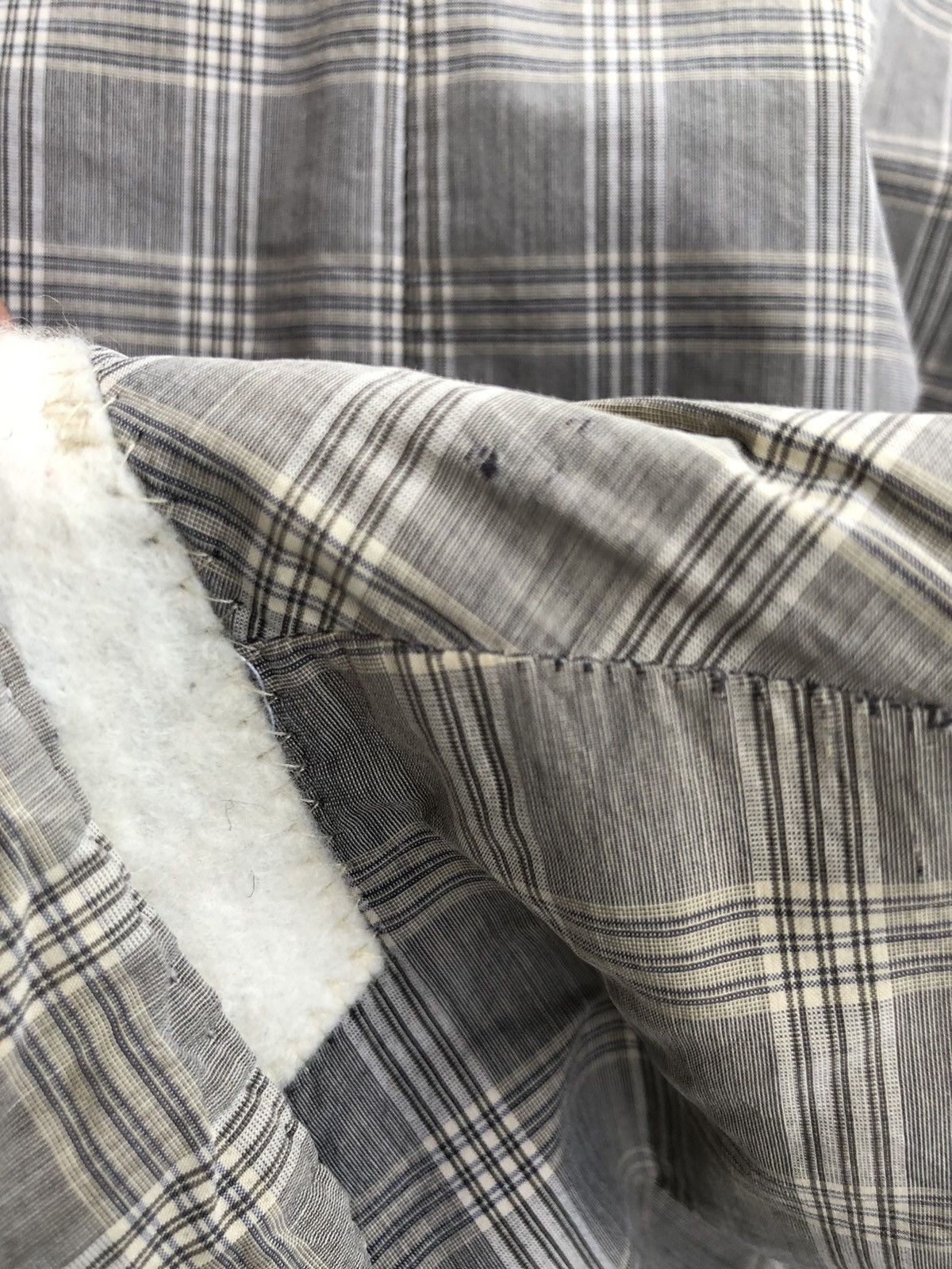 Dries Van Noten Vintage Dries Van Noten Grey Plaid Blazer Coat Size US XS / EU 42 / 0 - 10 Thumbnail
