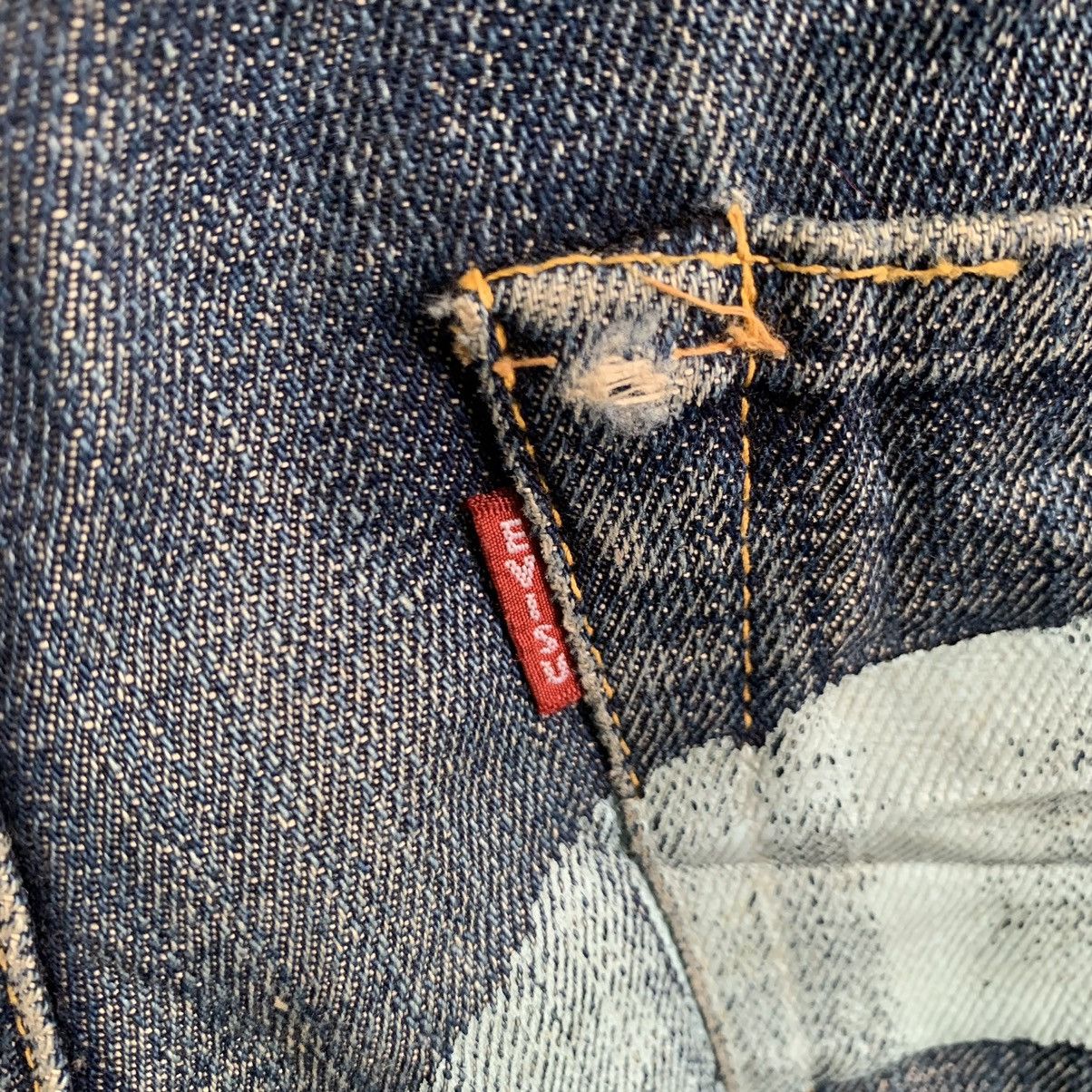 Evisu Evisu Daicock Selvedge Distressed Denim Jeans Size US 34 / EU 50 - 10 Thumbnail