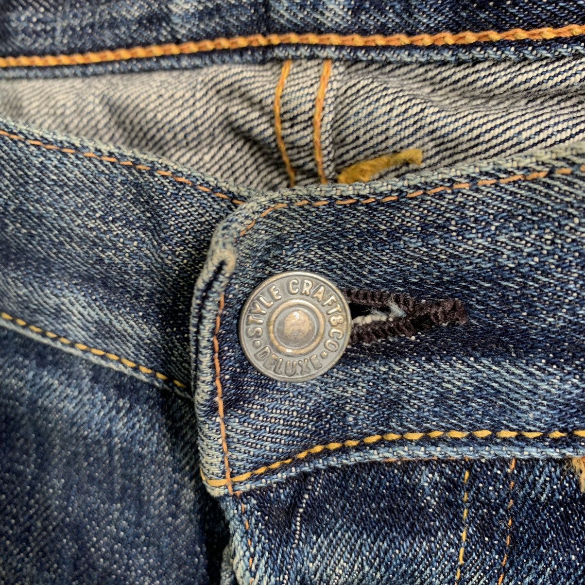 Evisu Evisu Daicock Selvedge Distressed Denim Jeans Size US 34 / EU 50 - 5 Thumbnail