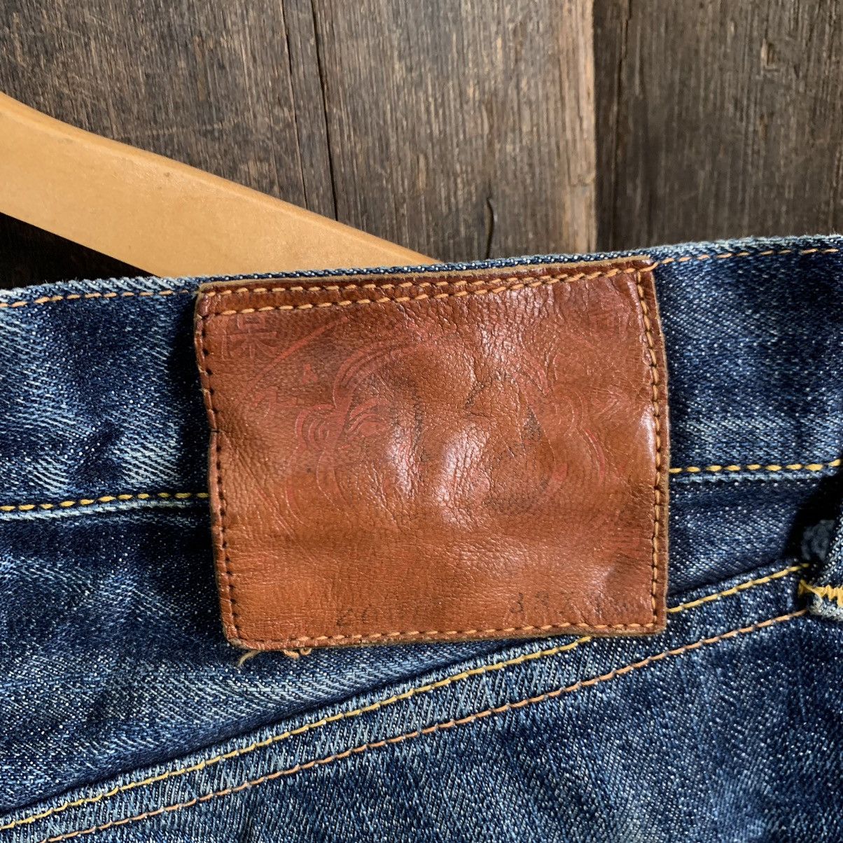 Evisu Evisu Daicock Selvedge Distressed Denim Jeans Size US 34 / EU 50 - 11 Thumbnail
