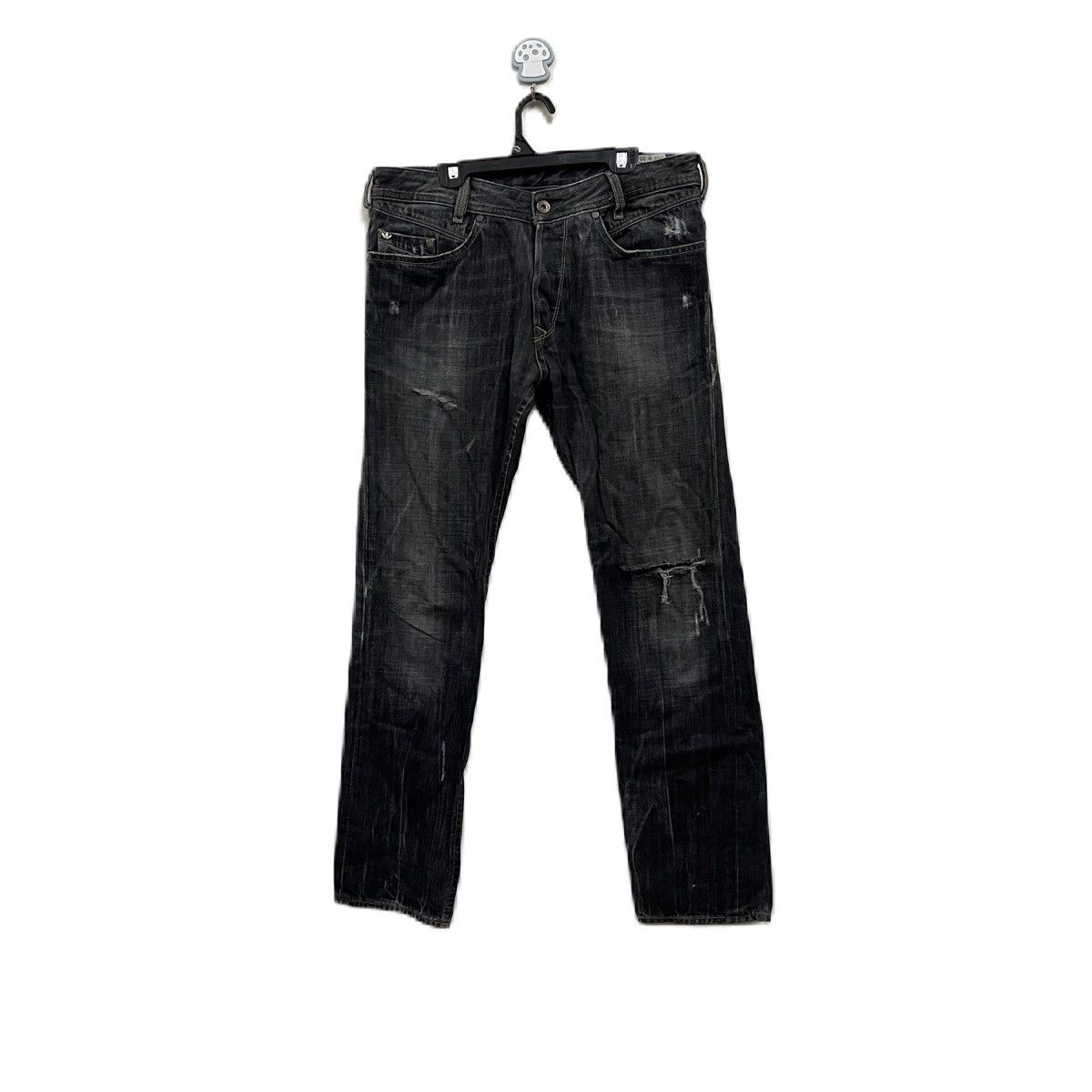 Adidas × Diesel Adidas X diesel jeans distressed Size US 33 - 2 Thumbnail