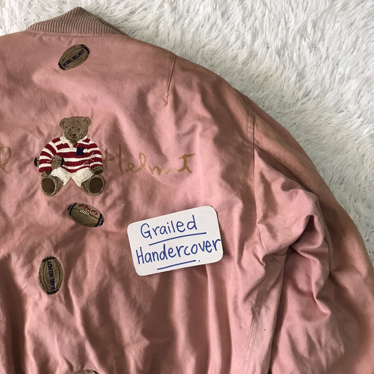 Karl Helmut Rare Karl Helmut Bear Bomber Jacket Size US M / EU 48-50 / 2 - 9 Thumbnail