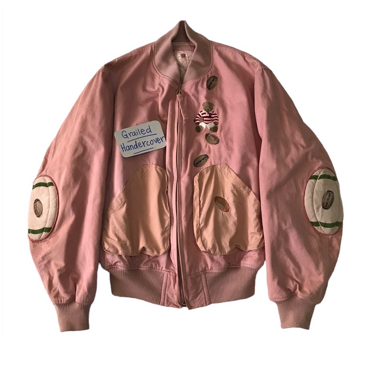 Karl Helmut Rare Karl Helmut Bear Bomber Jacket Size US M / EU 48-50 / 2 - 1 Thumbnail