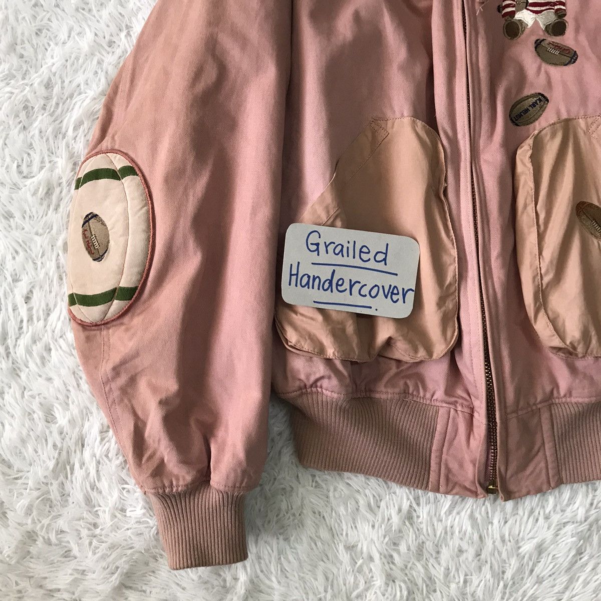 Karl Helmut Rare Karl Helmut Bear Bomber Jacket Size US M / EU 48-50 / 2 - 3 Thumbnail