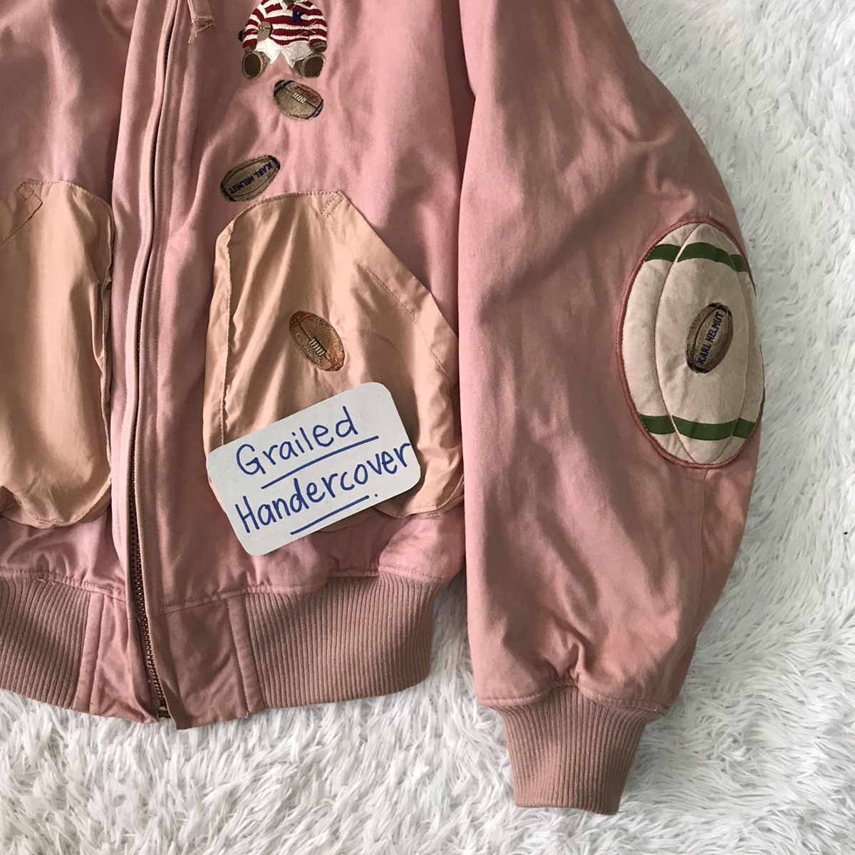 Karl Helmut Rare Karl Helmut Bear Bomber Jacket Size US M / EU 48-50 / 2 - 4 Thumbnail