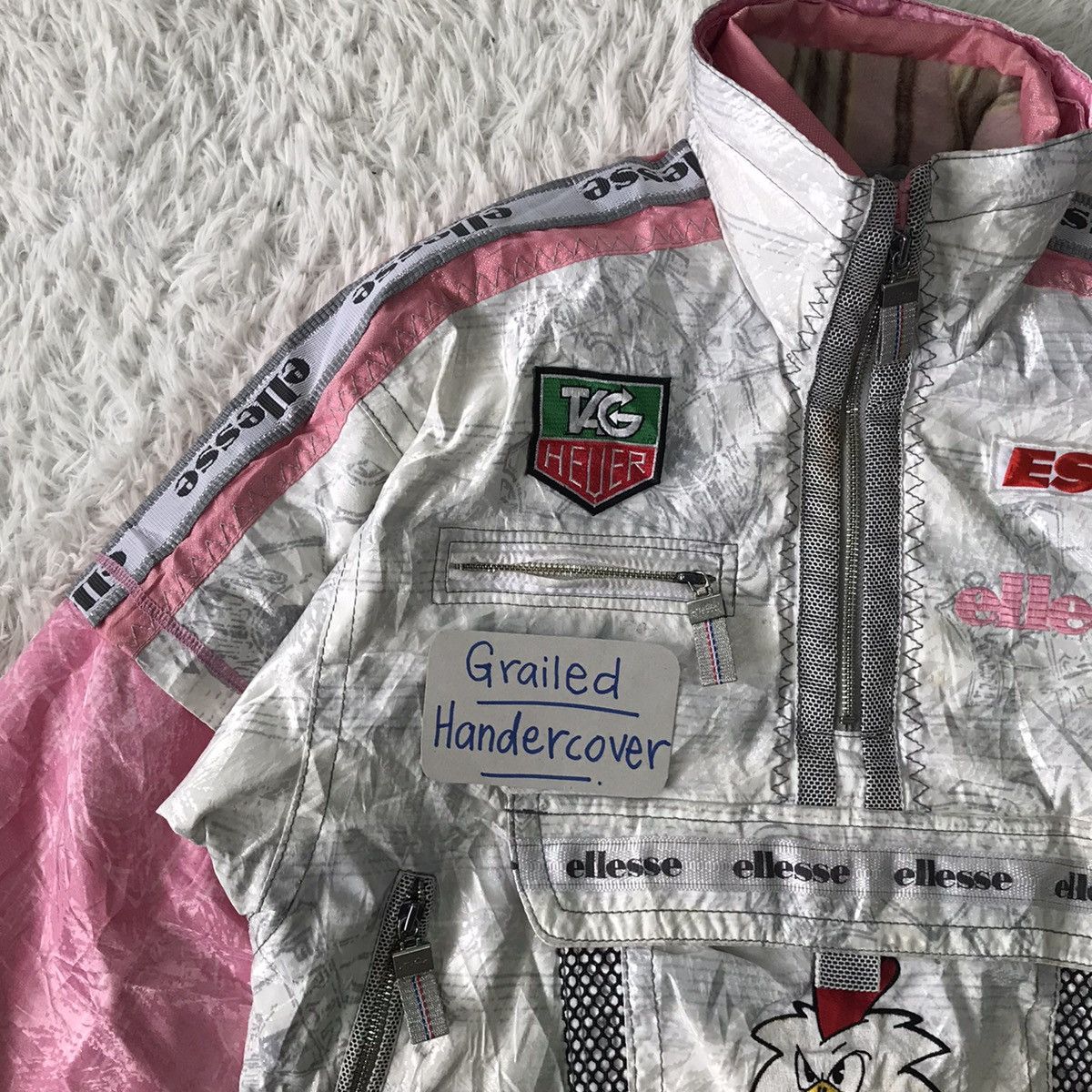 Ellesse × Goldwin Vtg Ellesse Federation Francaise De Ski Jacket ESF Tag Heuer Size US S / EU 44-46 / 1 - 6 Thumbnail