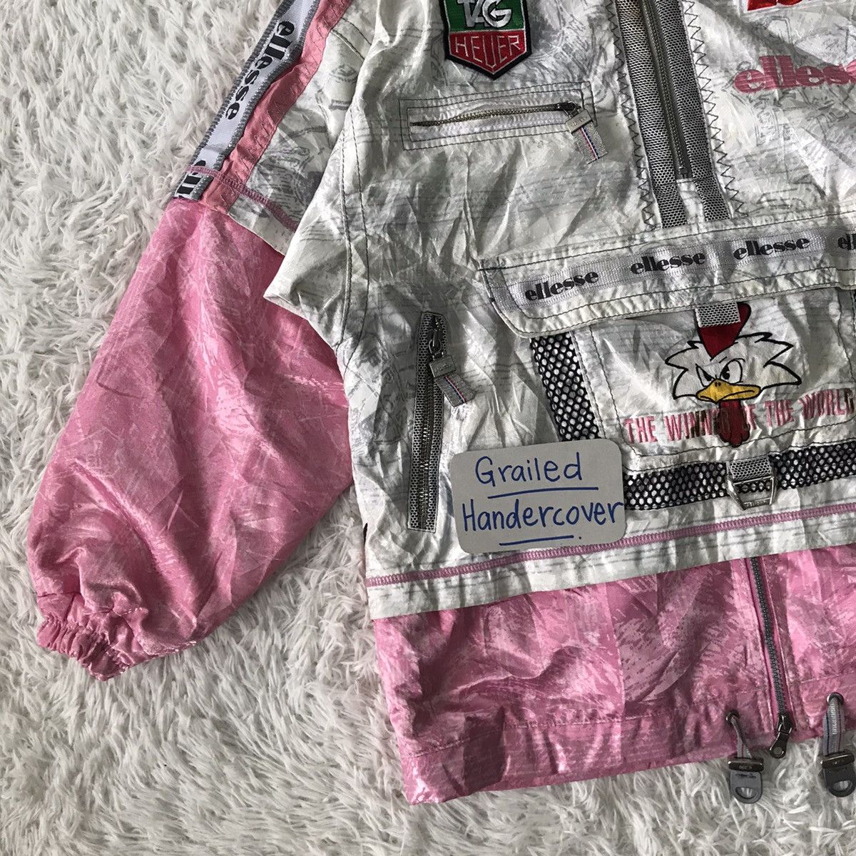 Ellesse × Goldwin Vtg Ellesse Federation Francaise De Ski Jacket ESF Tag Heuer Size US S / EU 44-46 / 1 - 3 Thumbnail
