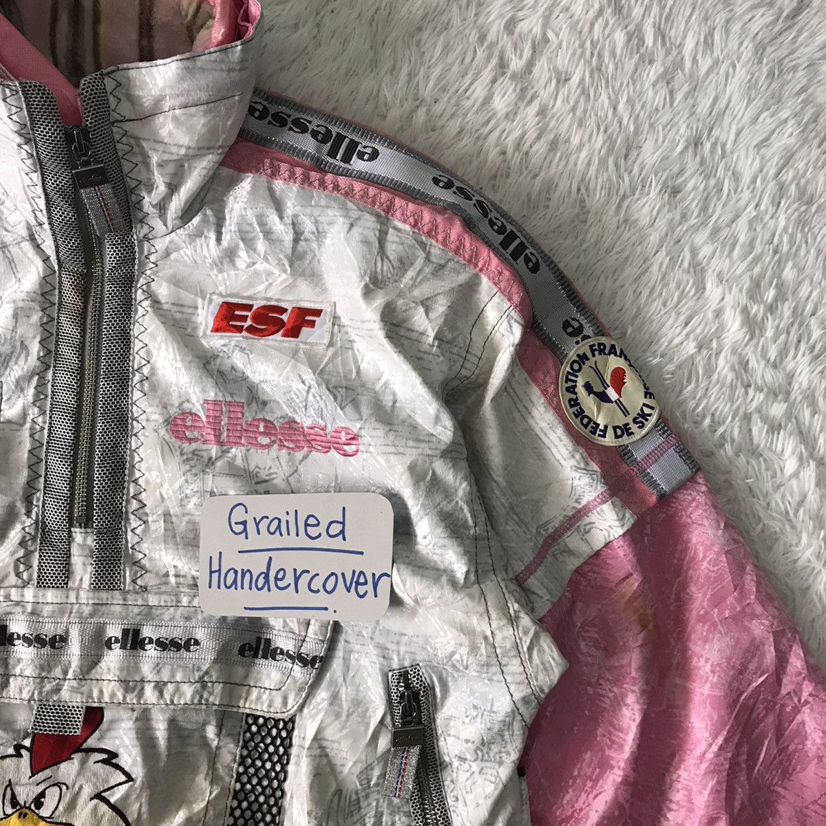 Ellesse × Goldwin Vtg Ellesse Federation Francaise De Ski Jacket ESF Tag Heuer Size US S / EU 44-46 / 1 - 5 Thumbnail