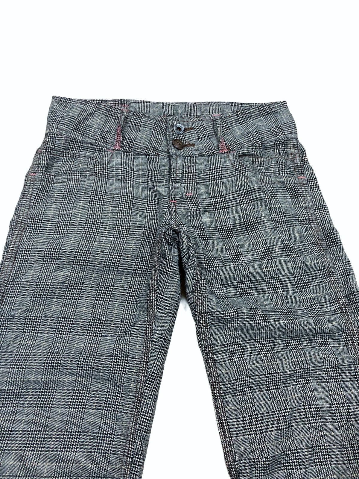 Japanese Brand Japanese Brand Betty Smith Wide Leg Checkered Pants Size US 28 / EU 44 - 4 Thumbnail