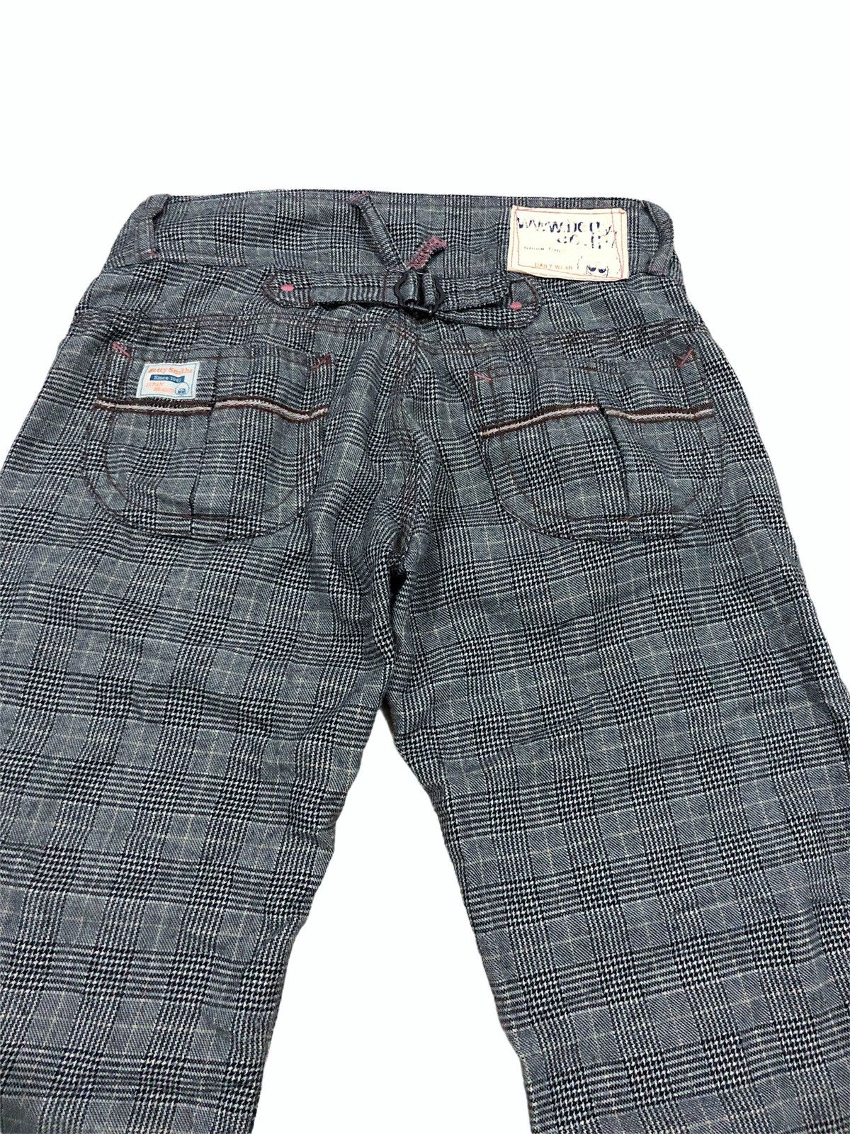 Japanese Brand Japanese Brand Betty Smith Wide Leg Checkered Pants Size US 28 / EU 44 - 1 Thumbnail