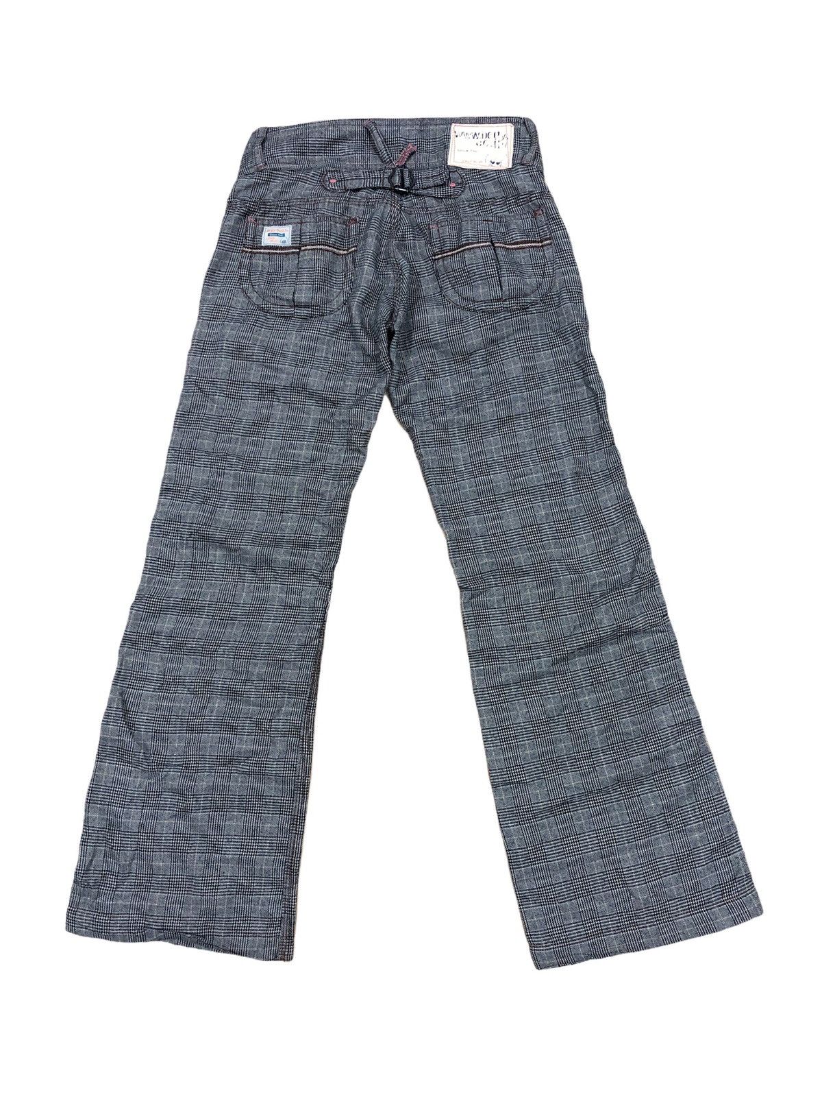 Japanese Brand Japanese Brand Betty Smith Wide Leg Checkered Pants Size US 28 / EU 44 - 3 Thumbnail