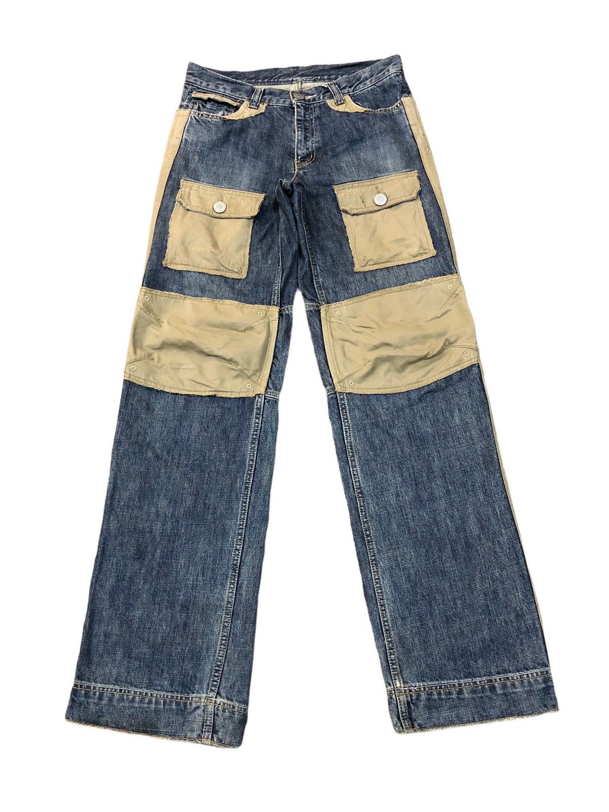 Comme Ca Ism × Japanese Brand Japanese Brand Comme Ca Du Mode Men Patches Jeans Hybrid Size US 30 / EU 46 - 1 Thumbnail