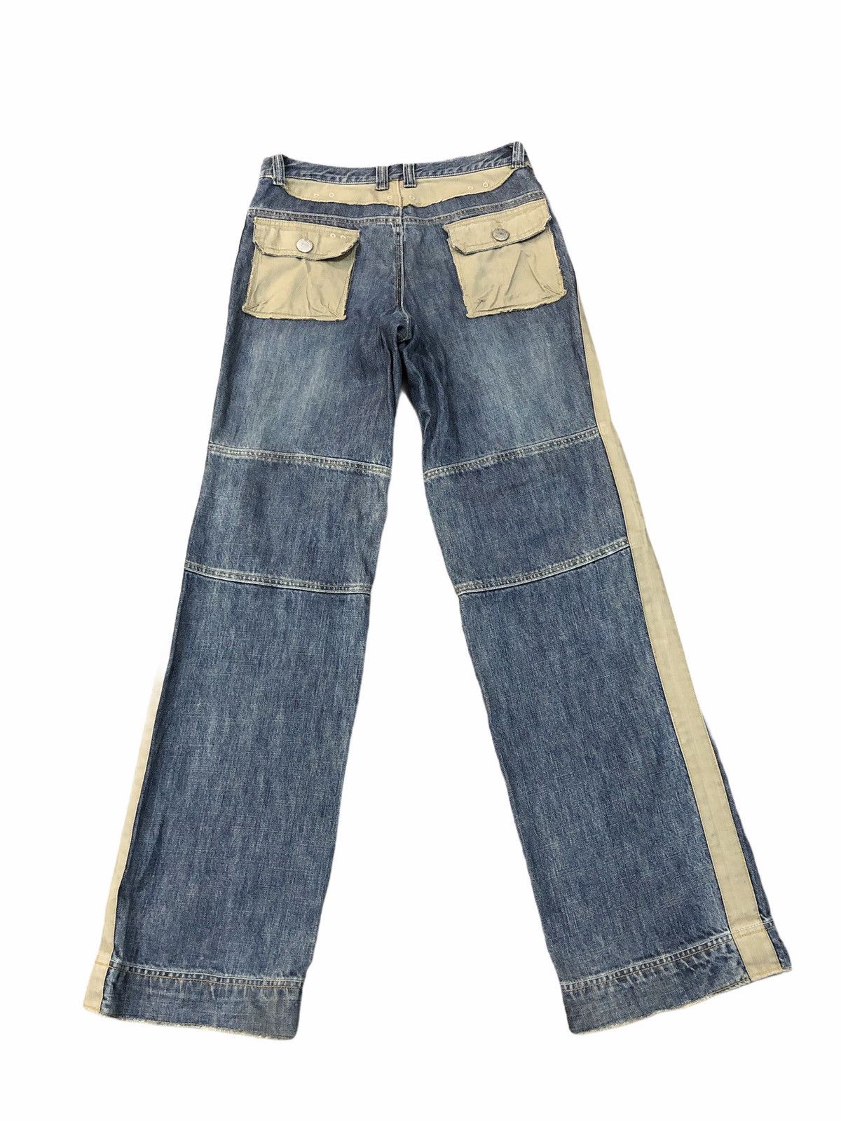 Comme Ca Ism × Japanese Brand Japanese Brand Comme Ca Du Mode Men Patches Jeans Hybrid Size US 30 / EU 46 - 2 Thumbnail