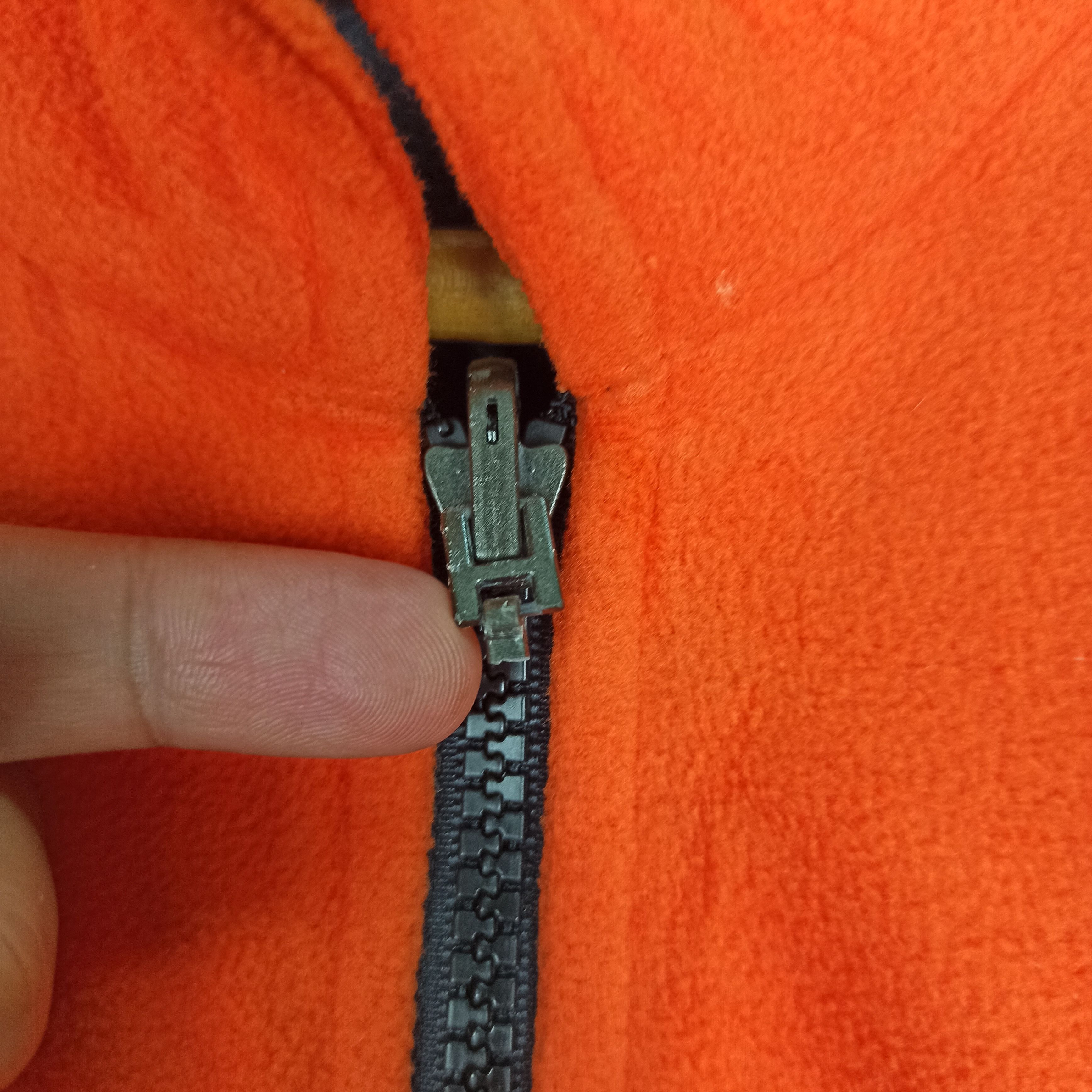 Nike Vintage NIKE Fleece Orange Size US S / EU 44-46 / 1 - 6 Thumbnail