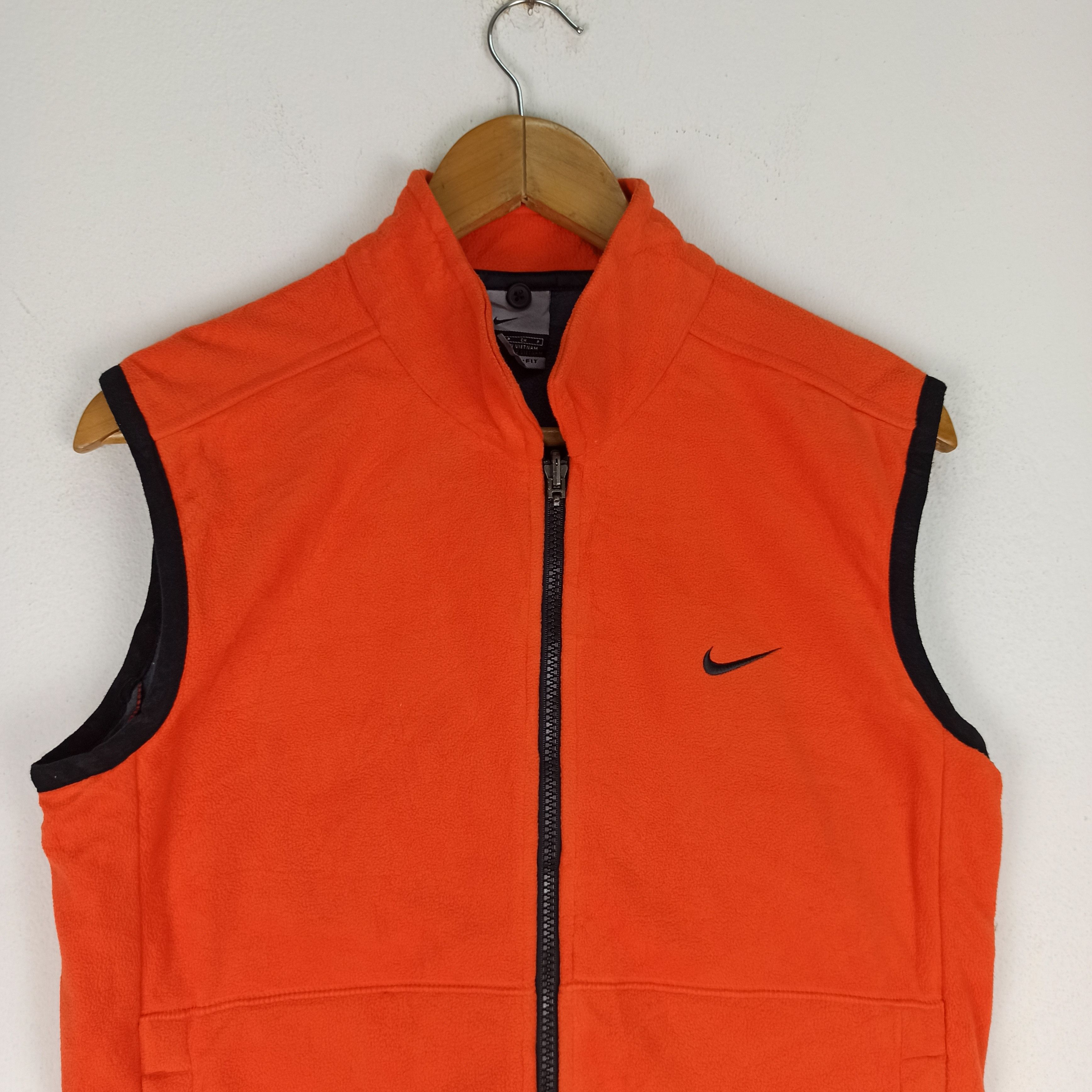 Nike Vintage NIKE Fleece Orange Size US S / EU 44-46 / 1 - 3 Thumbnail