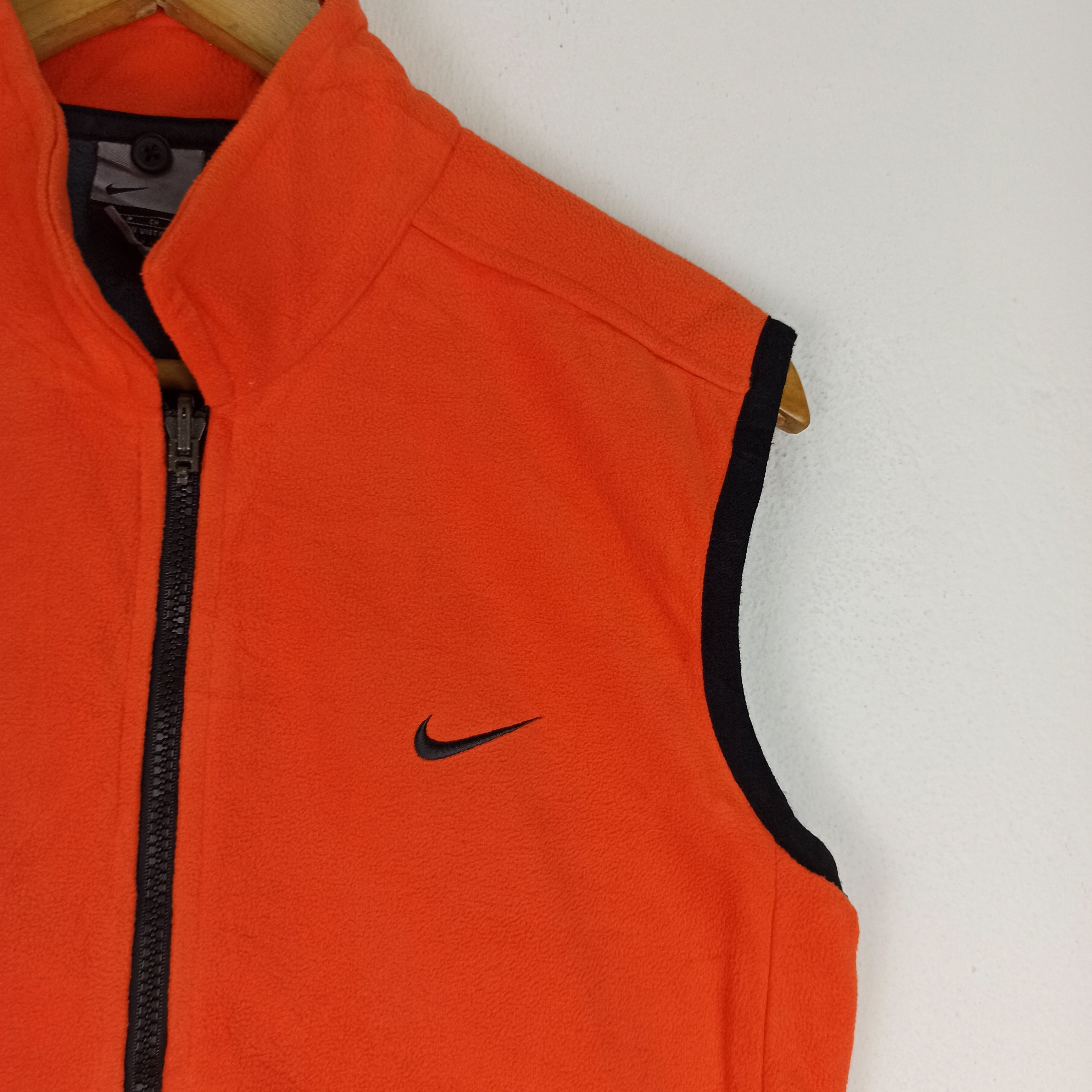 Nike Vintage NIKE Fleece Orange Size US S / EU 44-46 / 1 - 2 Thumbnail