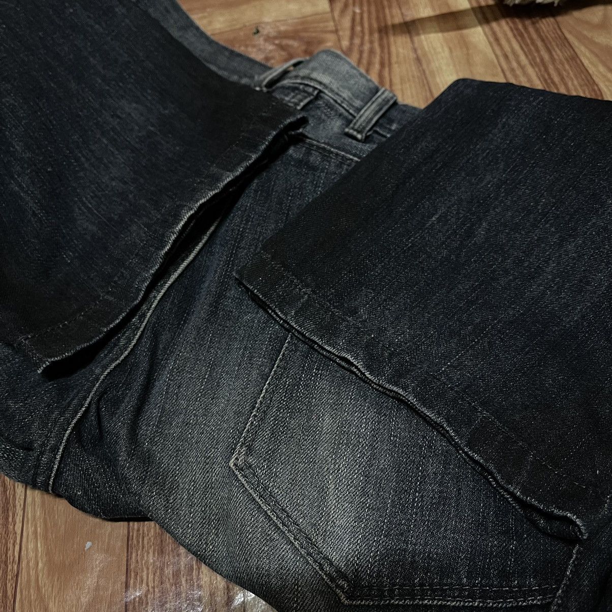 Black Barrett Blackbarrett by neil barrett jeans distressed Size US 33 - 9 Thumbnail