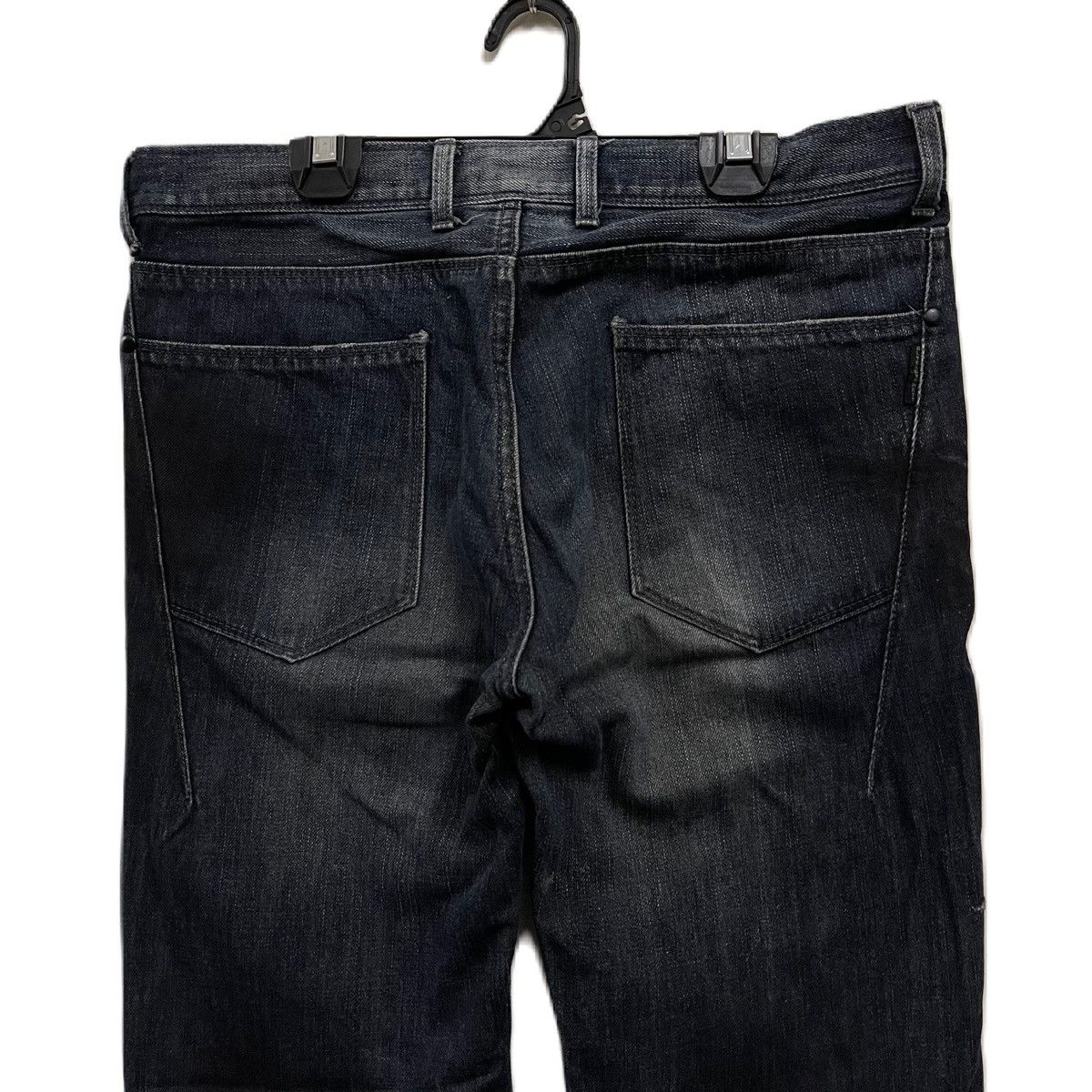 Black Barrett Blackbarrett by neil barrett jeans distressed Size US 33 - 6 Thumbnail