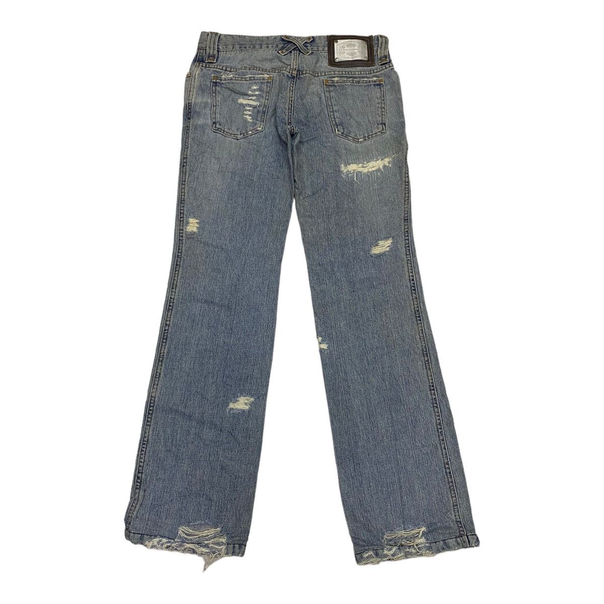 Dolce & Gabbana DOLCE & GABBANA MADE IN ITALY VINTAGE DISTRESSED DENIM PANTS Size 30" / US 8 / IT 44 - 2 Thumbnail