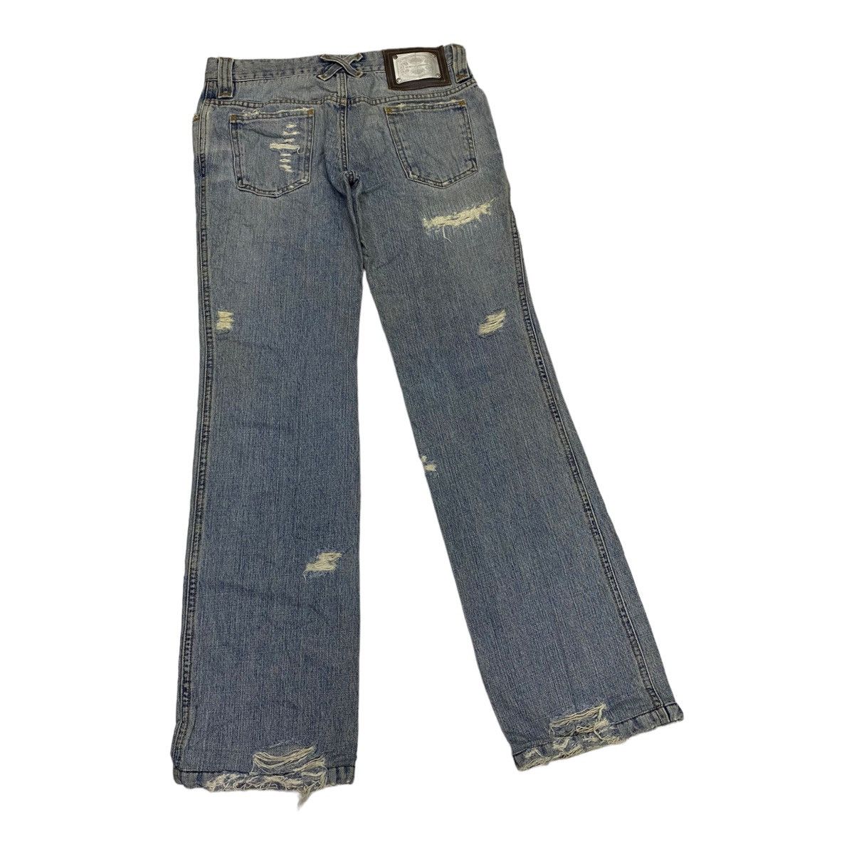 Dolce & Gabbana DOLCE & GABBANA MADE IN ITALY VINTAGE DISTRESSED DENIM PANTS Size 30" / US 8 / IT 44 - 6 Thumbnail