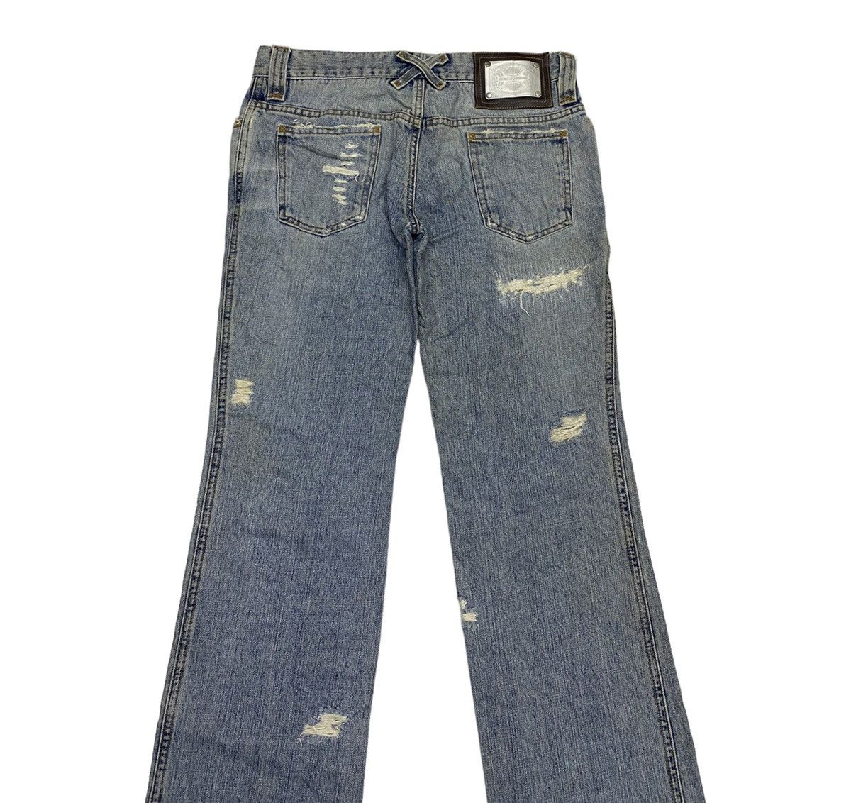 Dolce & Gabbana DOLCE & GABBANA MADE IN ITALY VINTAGE DISTRESSED DENIM PANTS Size 30" / US 8 / IT 44 - 4 Thumbnail