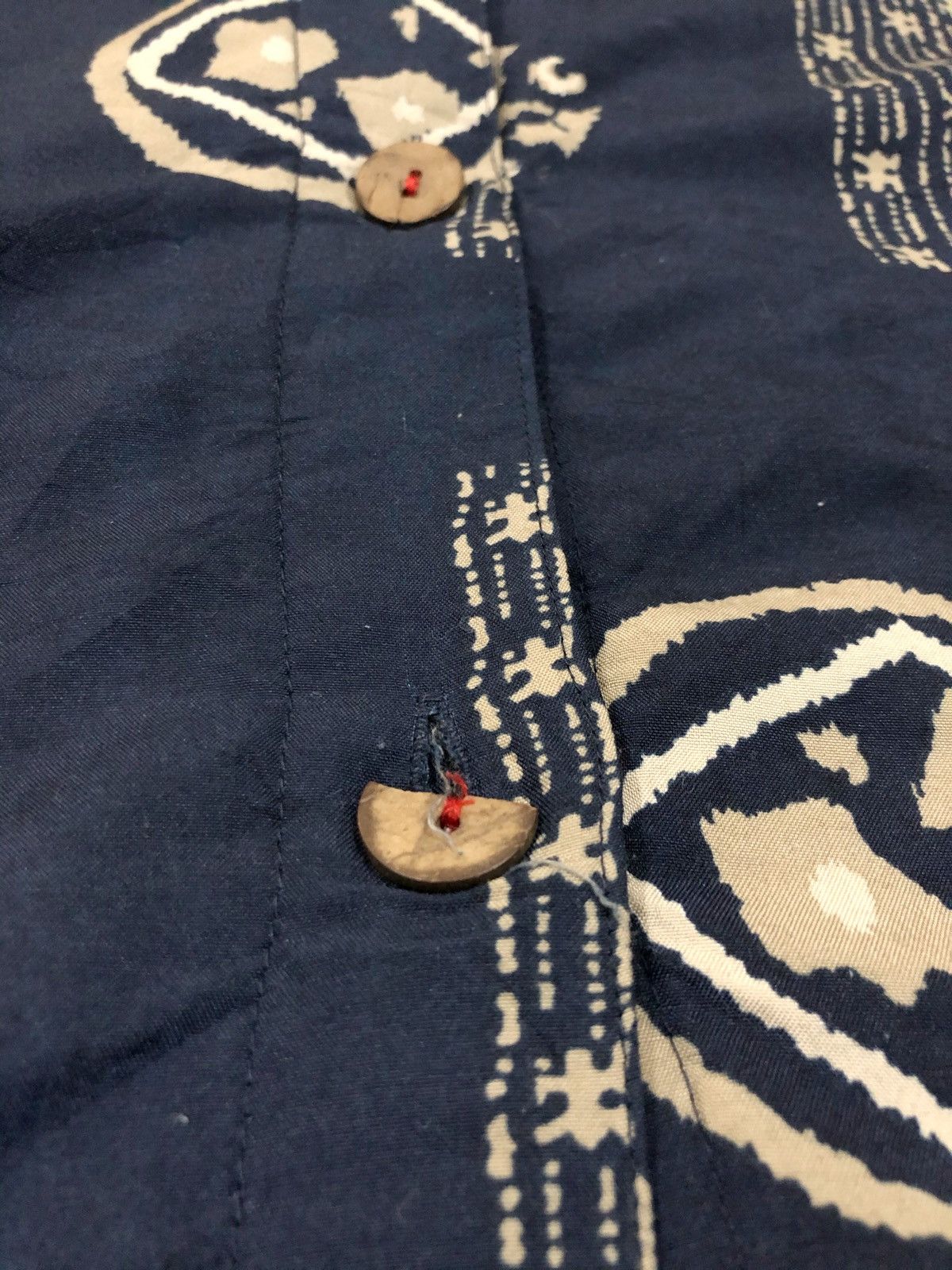 Japanese Brand Japan Crafted Handmade Button Bandana Print Kapital Style Size US S / EU 44-46 / 1 - 7 Thumbnail