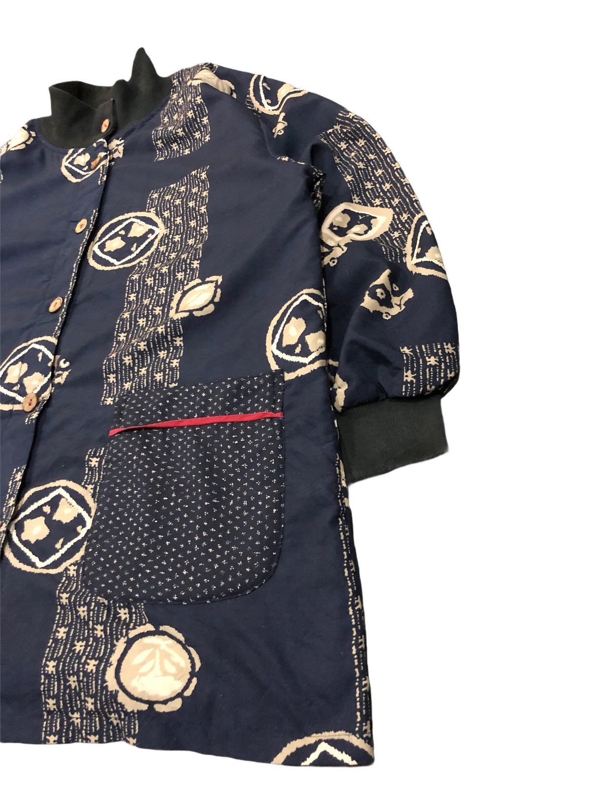 Japanese Brand Japan Crafted Handmade Button Bandana Print Kapital Style Size US S / EU 44-46 / 1 - 4 Thumbnail