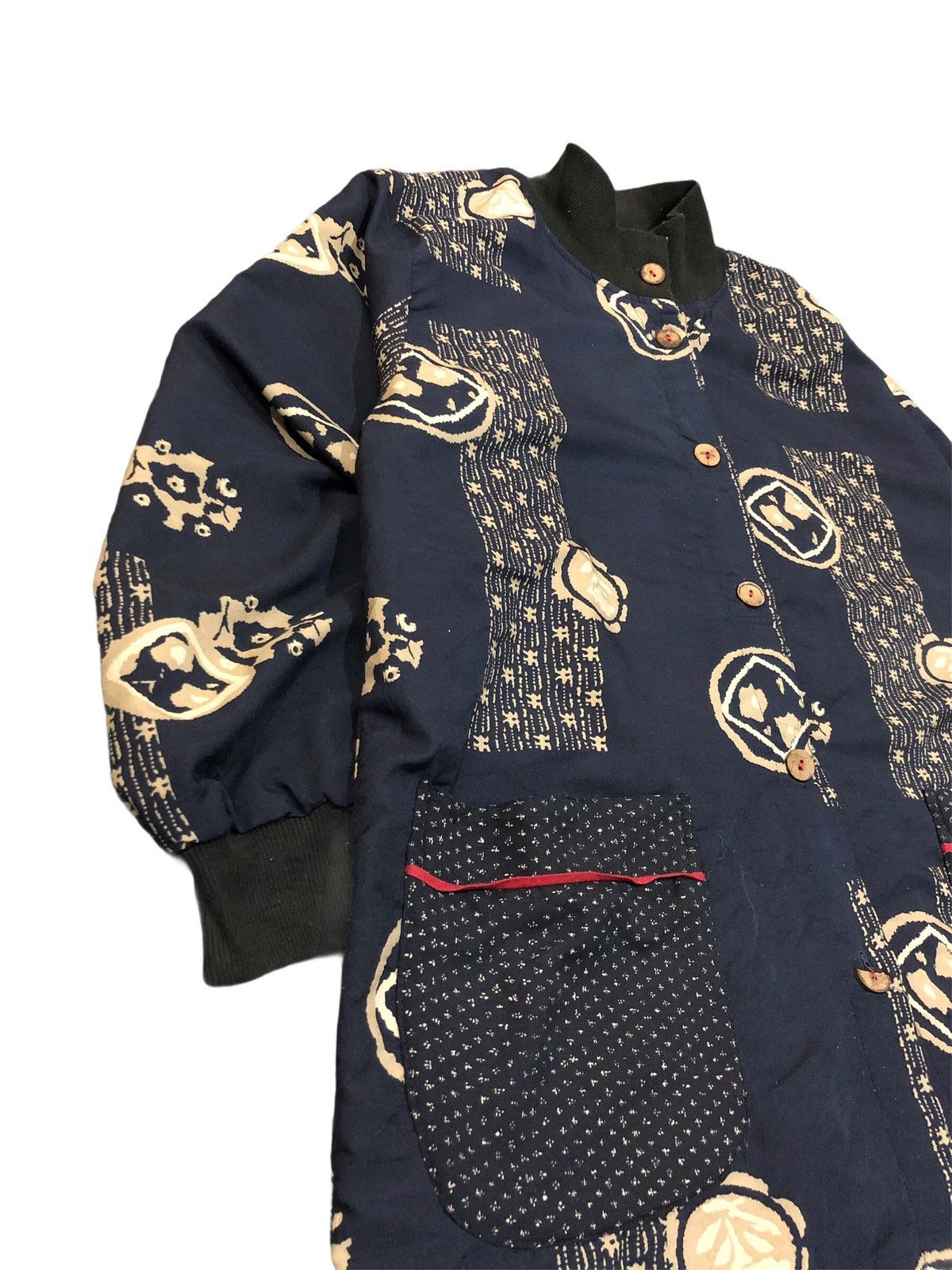 Japanese Brand Japan Crafted Handmade Button Bandana Print Kapital Style Size US S / EU 44-46 / 1 - 5 Thumbnail